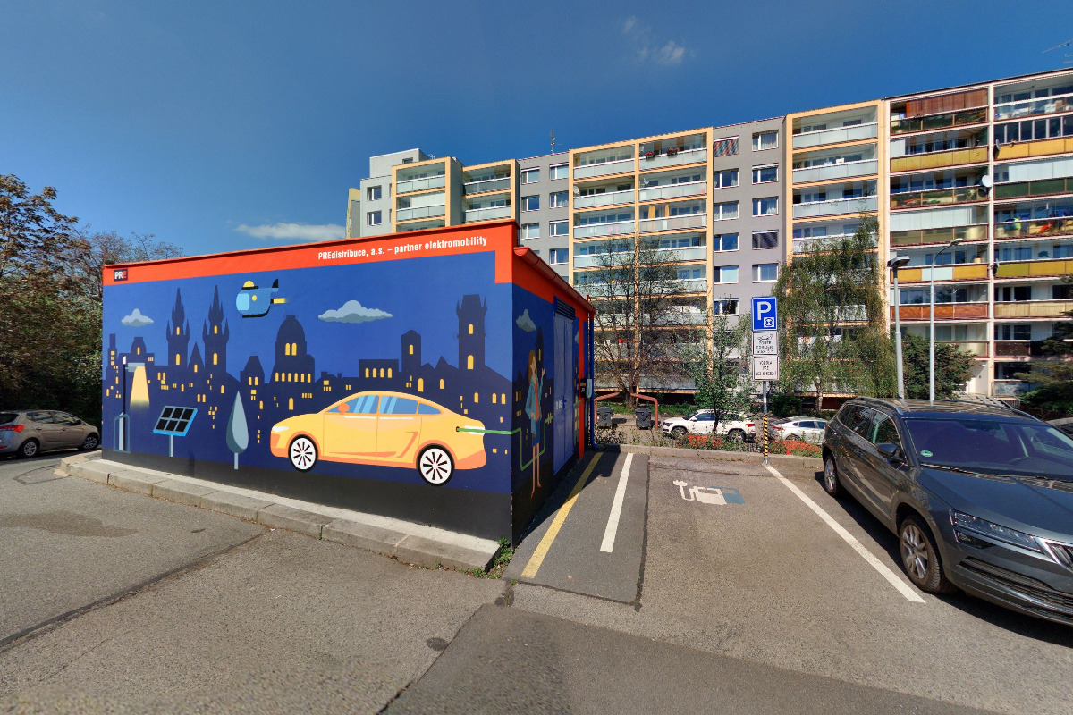 PREpoint - dobíjecí stanice PRE