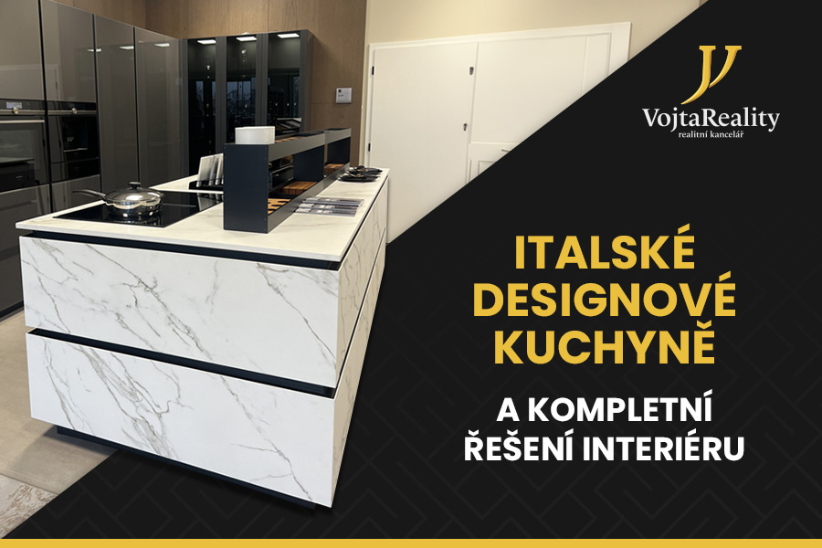 Italské designové kuchyně a řešení interiéru