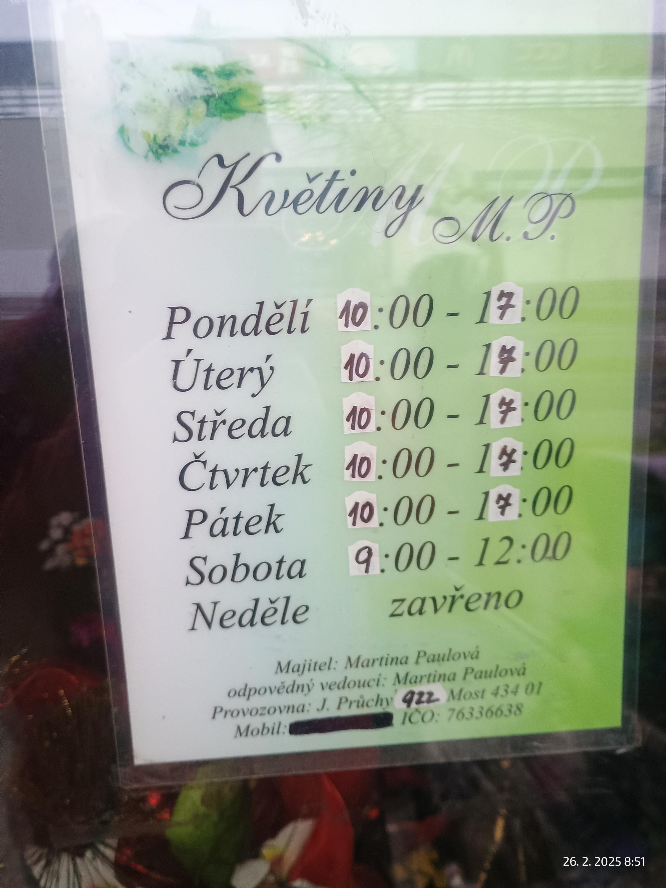 Květiny M.P. foto 2