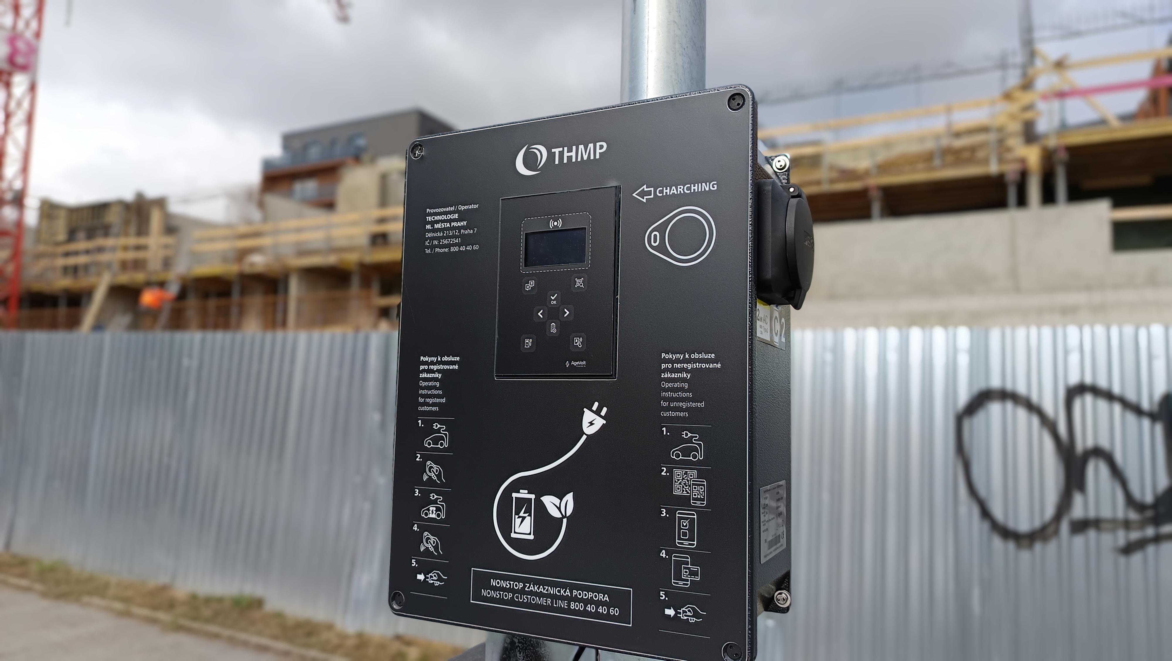 PREpoint - dobíjecí stanice PRE