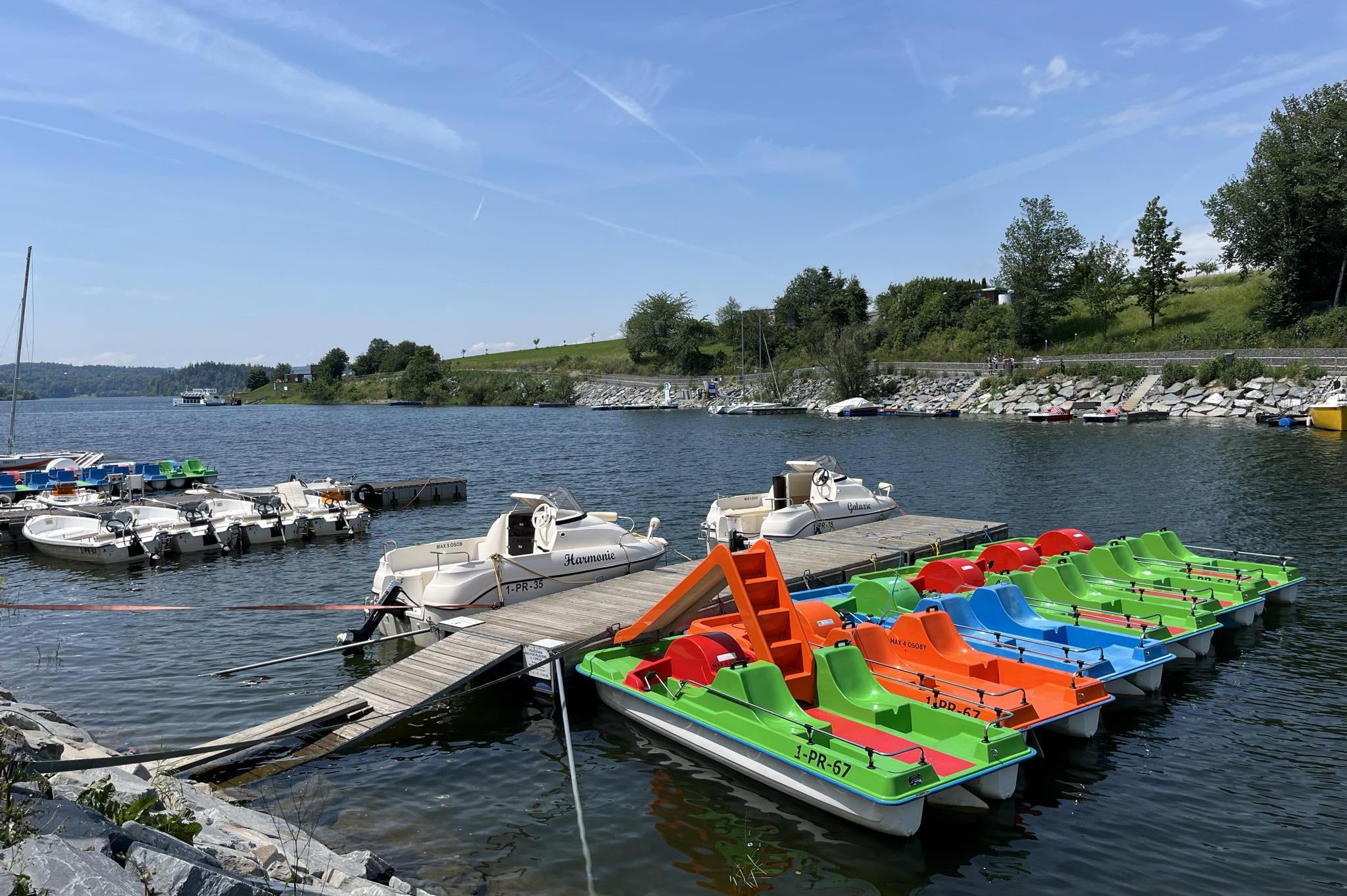 Půjčovna lodiček Slezská Harta - Leskovec nad Moravicí