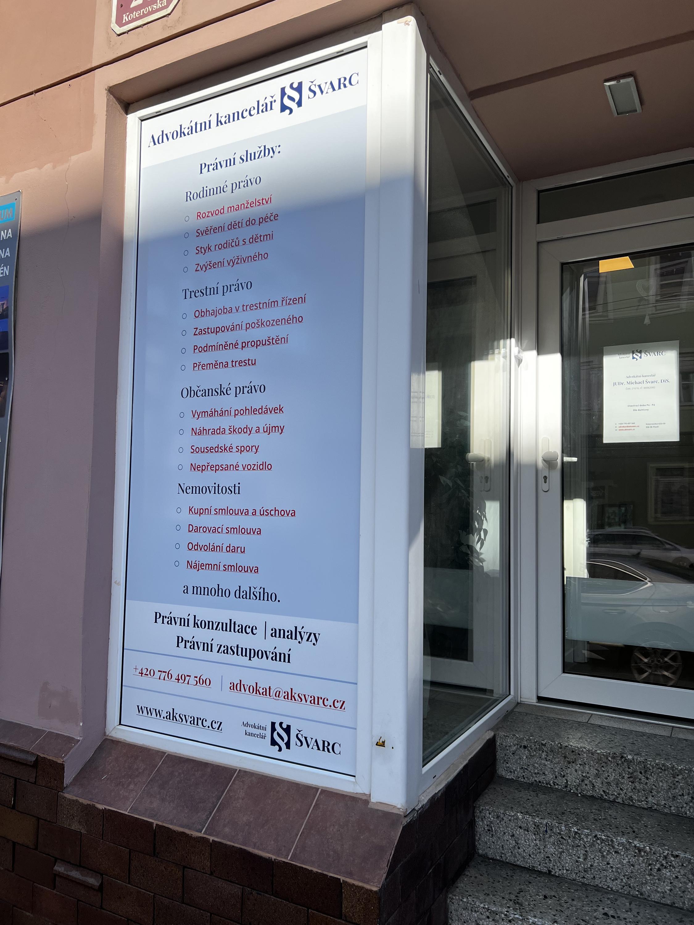 Advokátní kancelář ŠVARC, s.r.o.