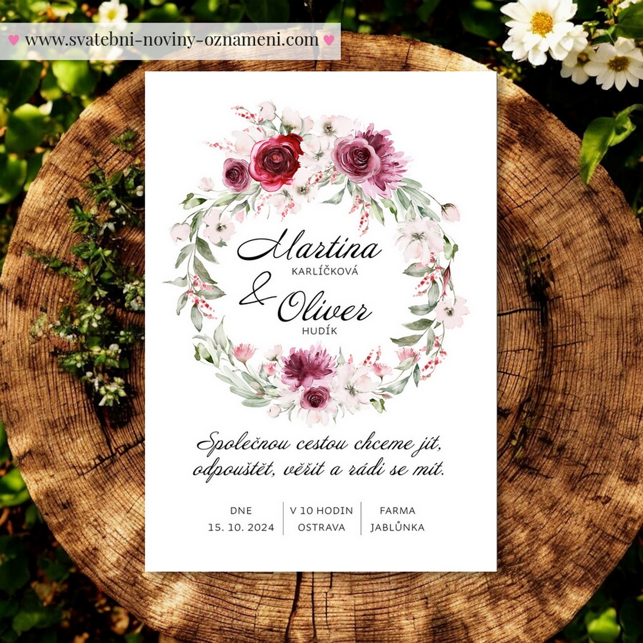 Originální svatební grafika Michal foto 3