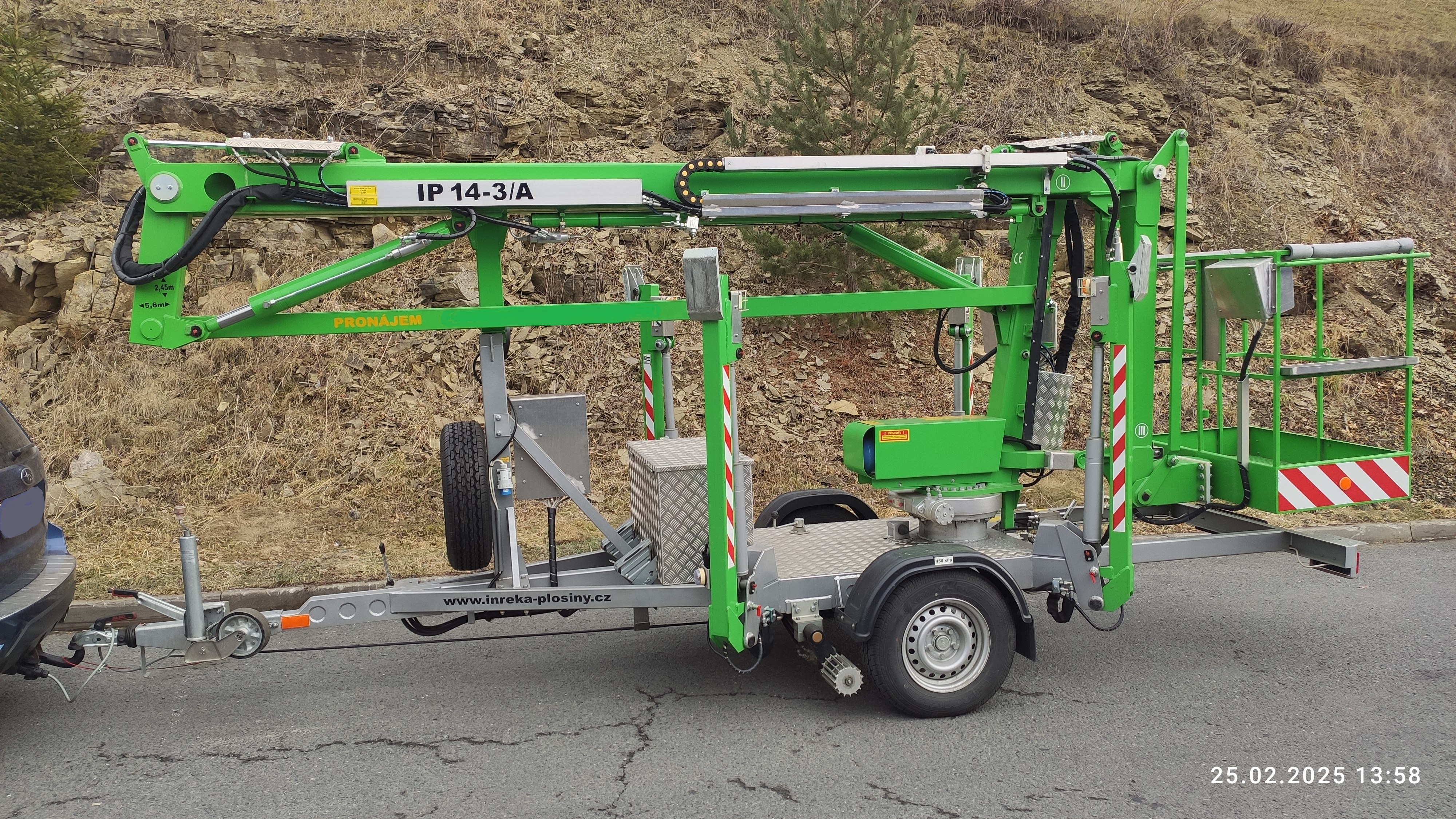 Pronájem montážních plošin - Ptáček foto 4