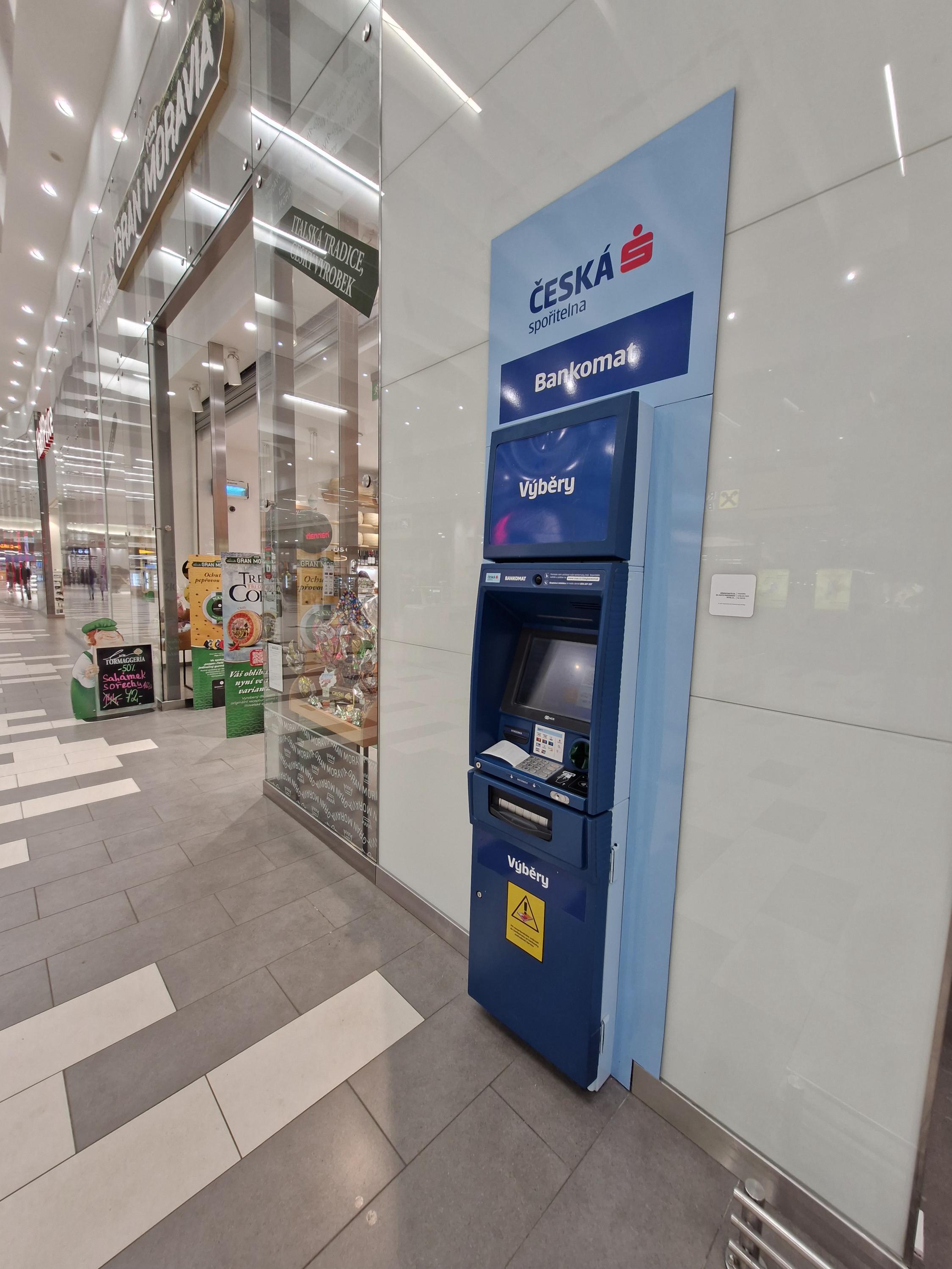 Platbomat České spořitelny foto 2