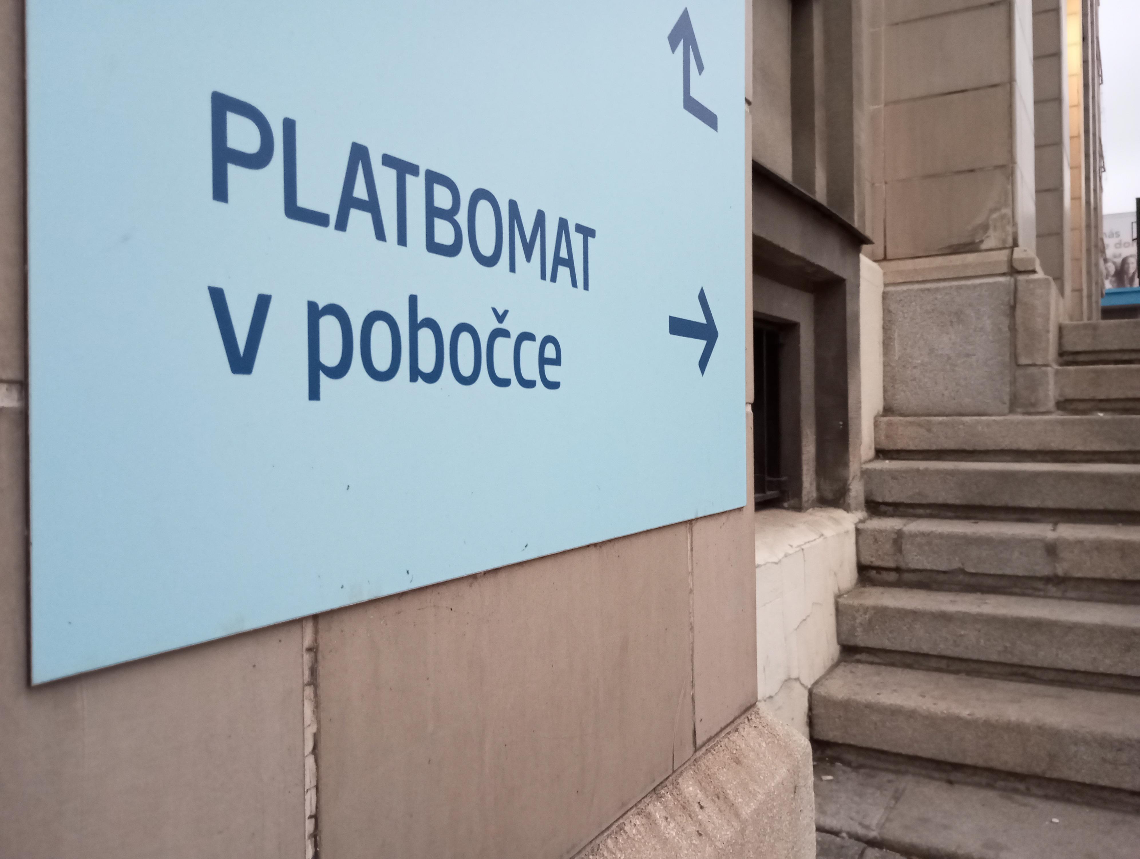 Platbomat České spořitelny foto 2