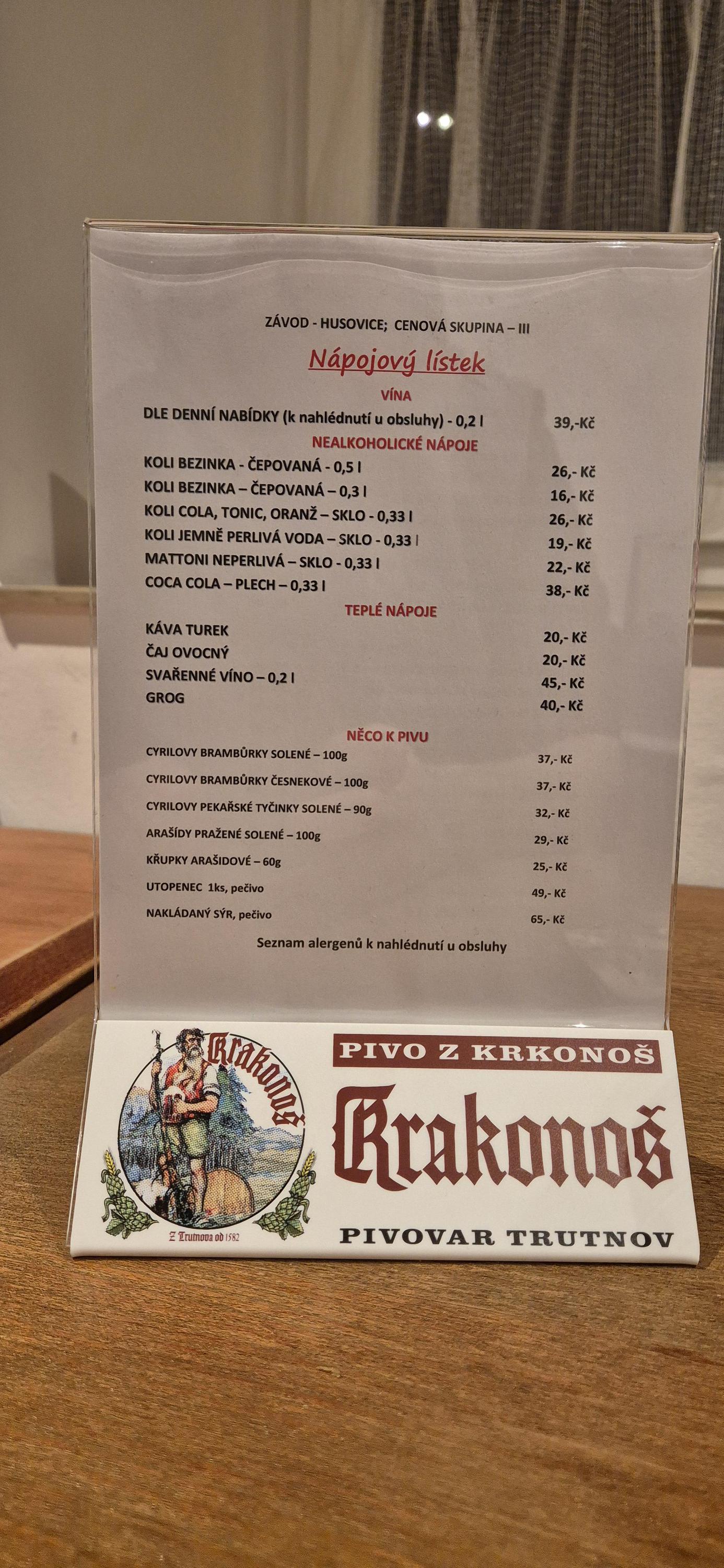 Pivnice Krakonoš foto 1