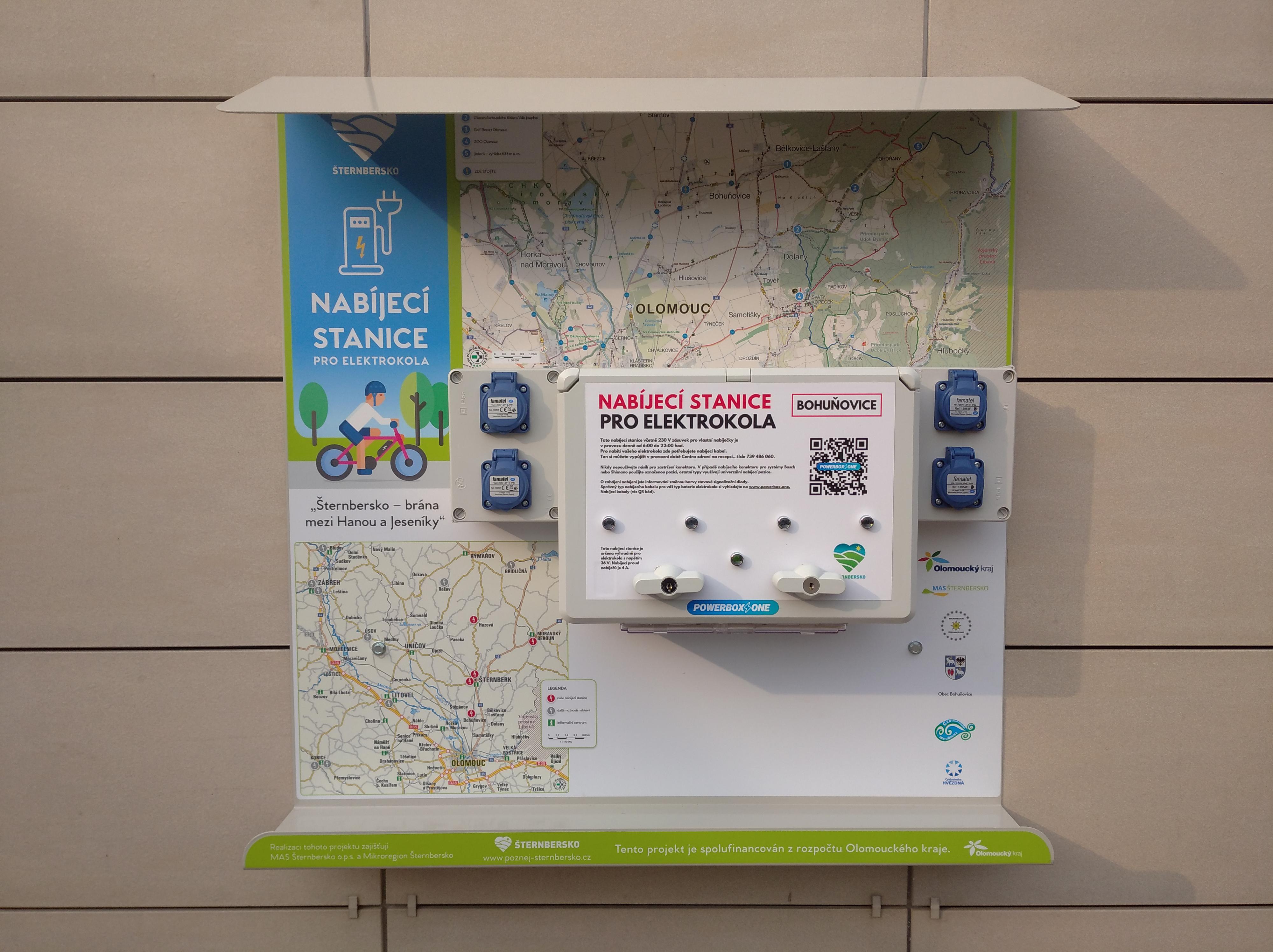 Nabíjecí stanice Centrum zdraví Bohuňovice