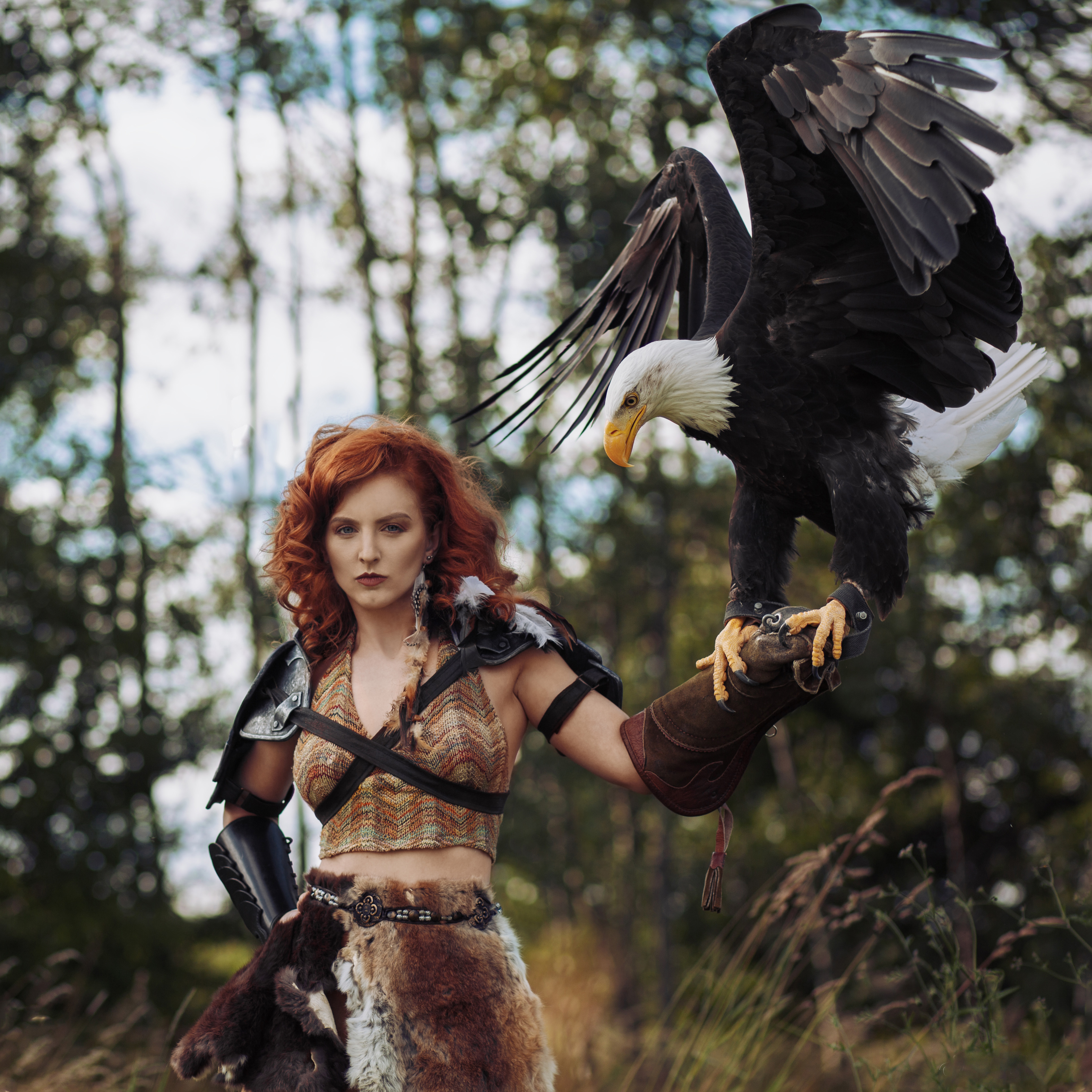 Tematické fotografování s dravci