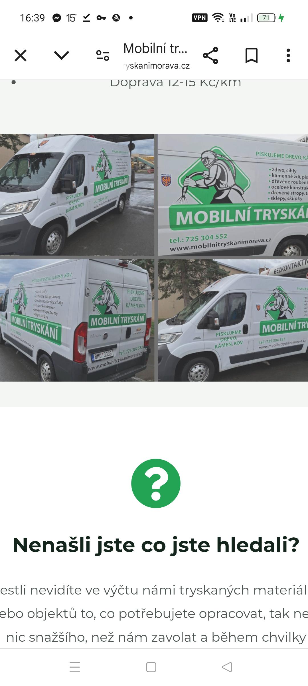 Mobilní tryskaní, pískování - Jiří Vedra foto 6