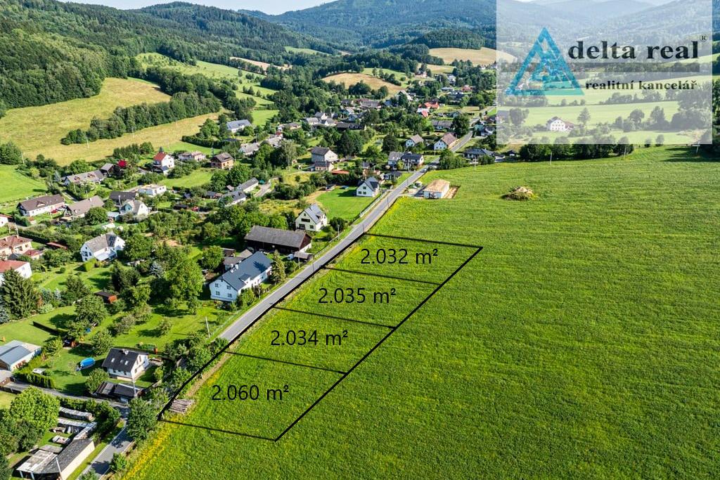 Prodej stavebních pozemků ve Velkých Losinách