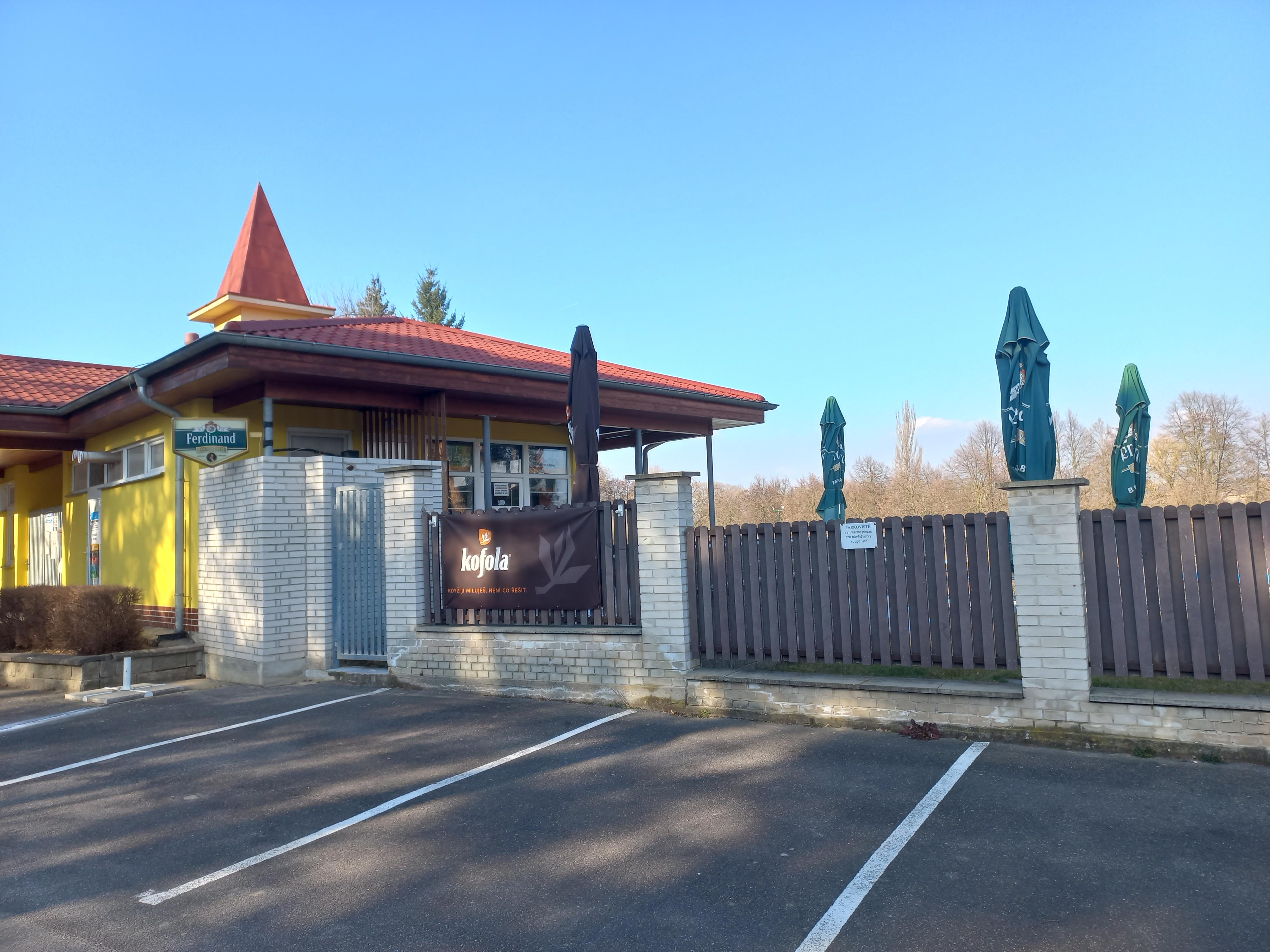 Občerstvení na koupališti Vracov