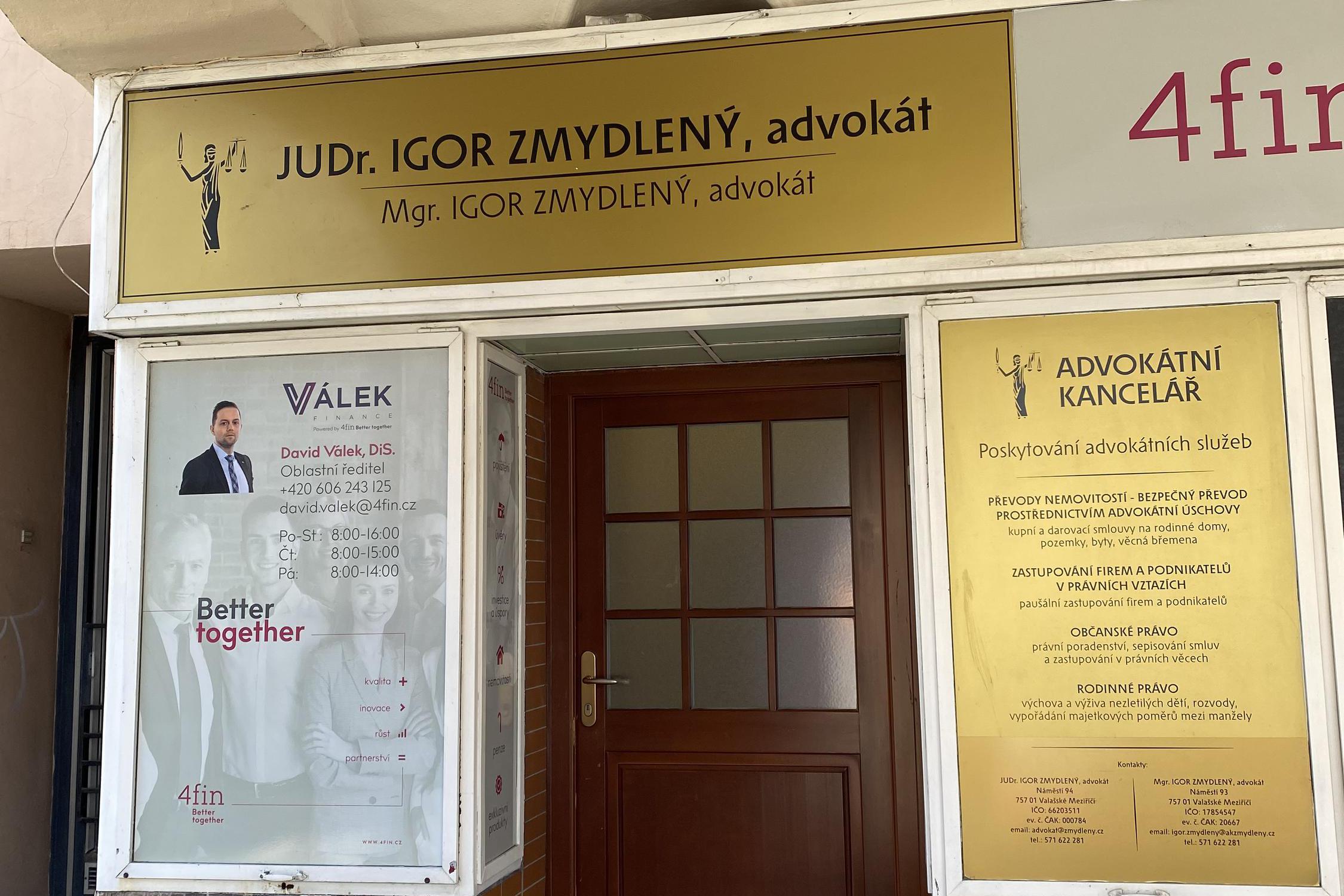 JUDr. Igor Zmydlený - advokát