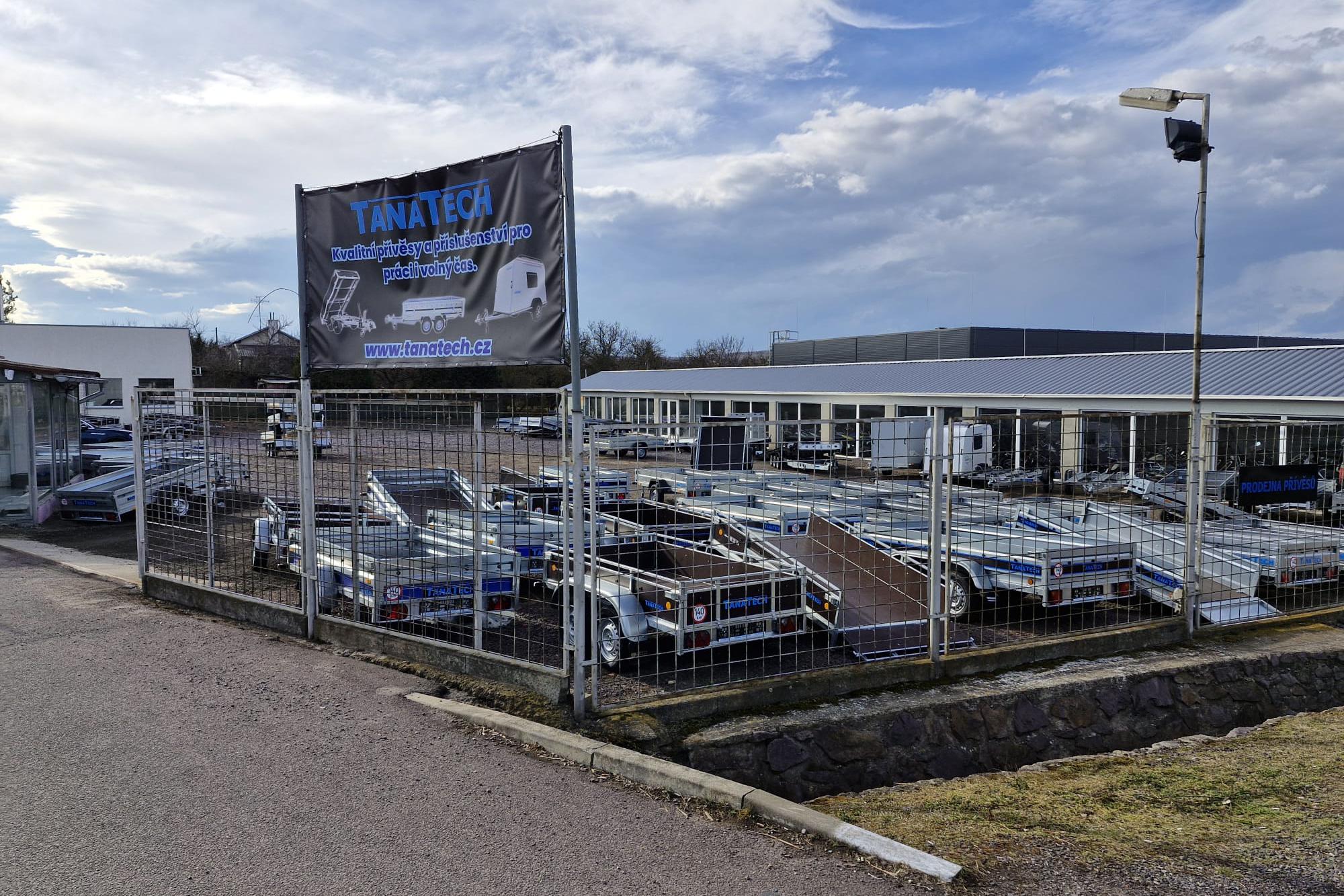 Tanatech prodejna přívěsů