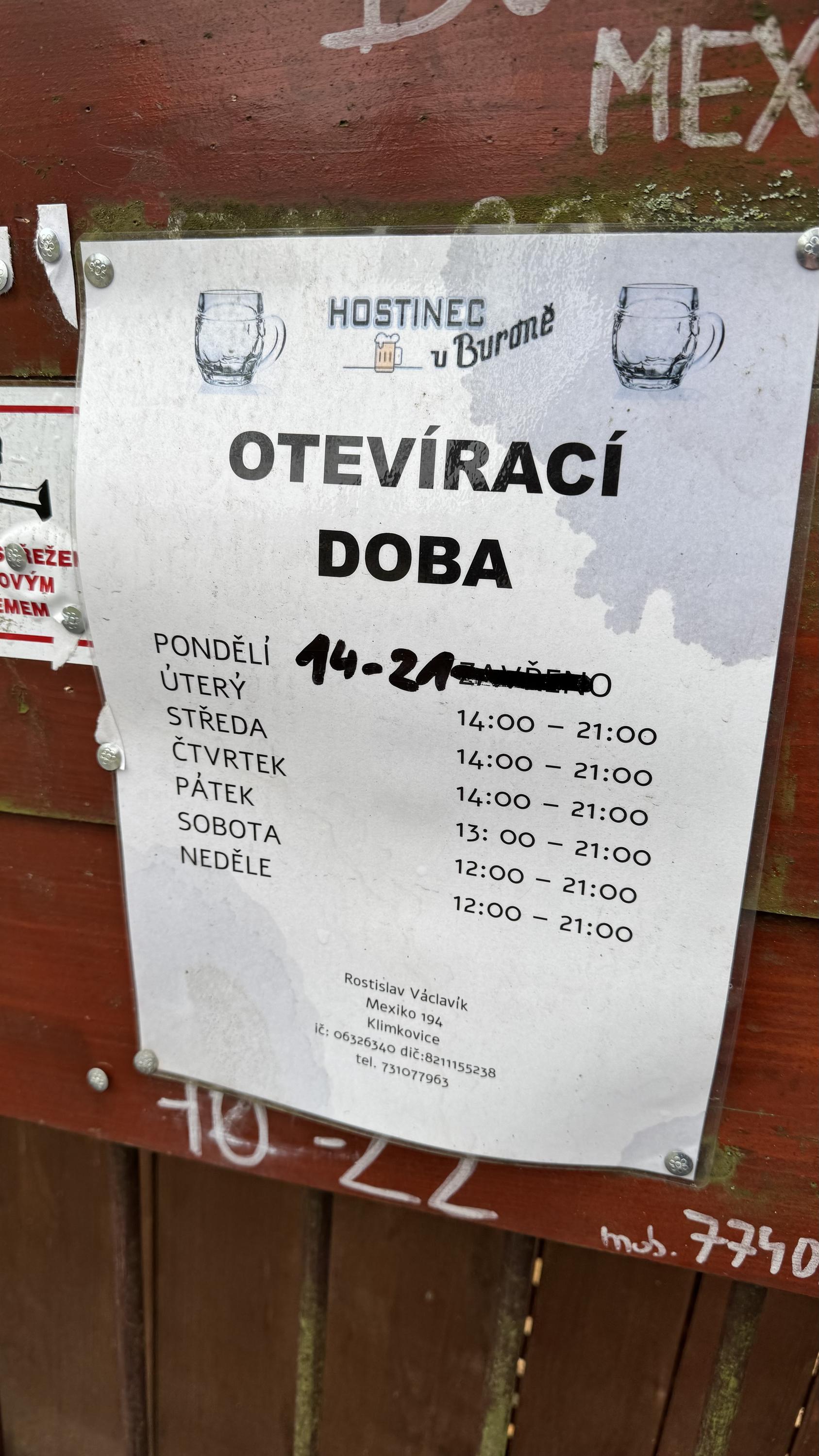 Hostinec u Buroně Mexiko foto 2