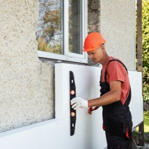 Thermal insulation of facades