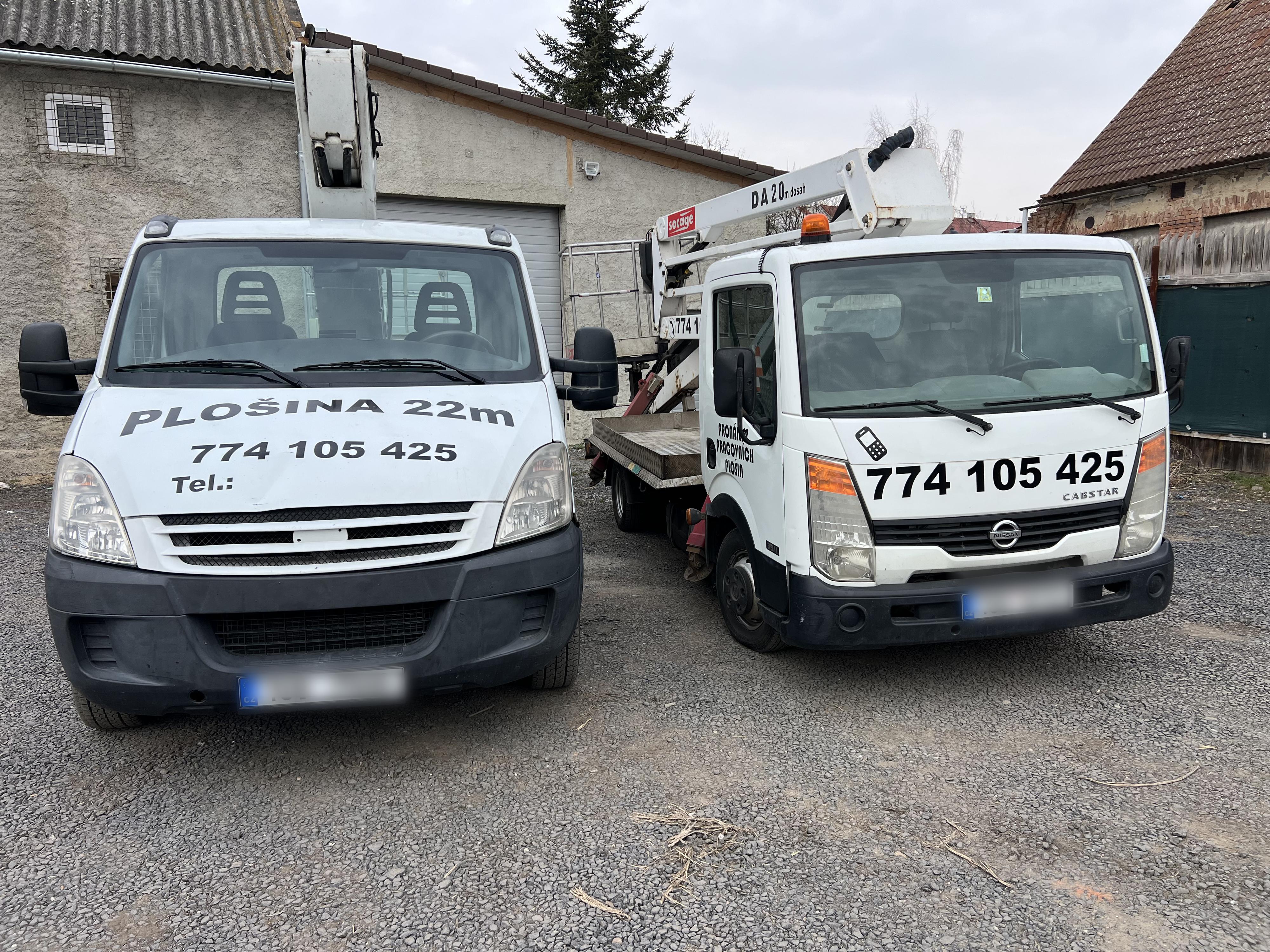 Pronájem plošin Lukáš Musil foto 1