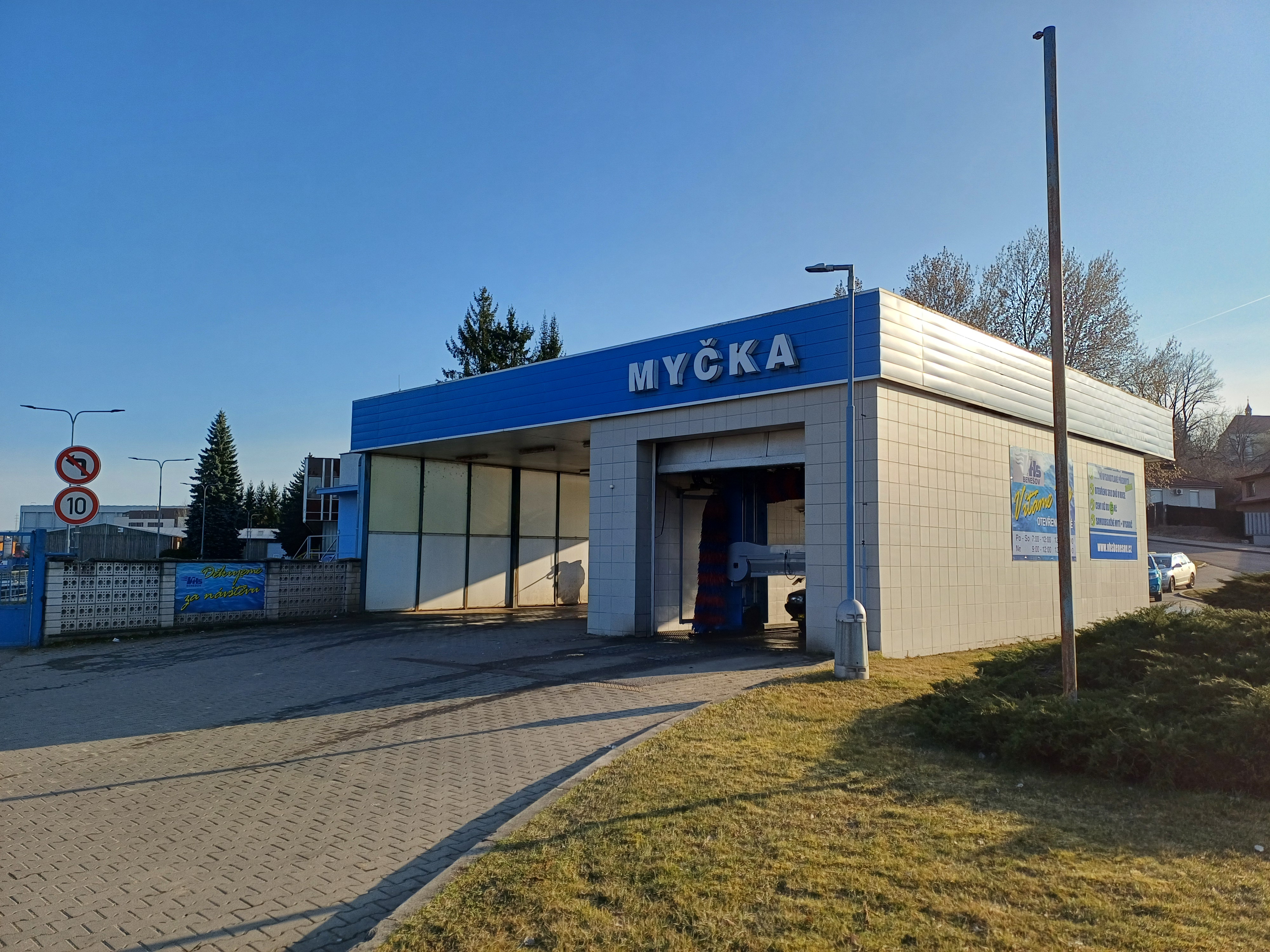Vodohospodářská společnost Benešov - mytí vozidel
