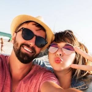 Sellers of sports glasses and sunglasses