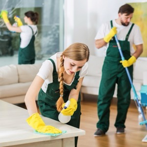 Cleaning of residential properties