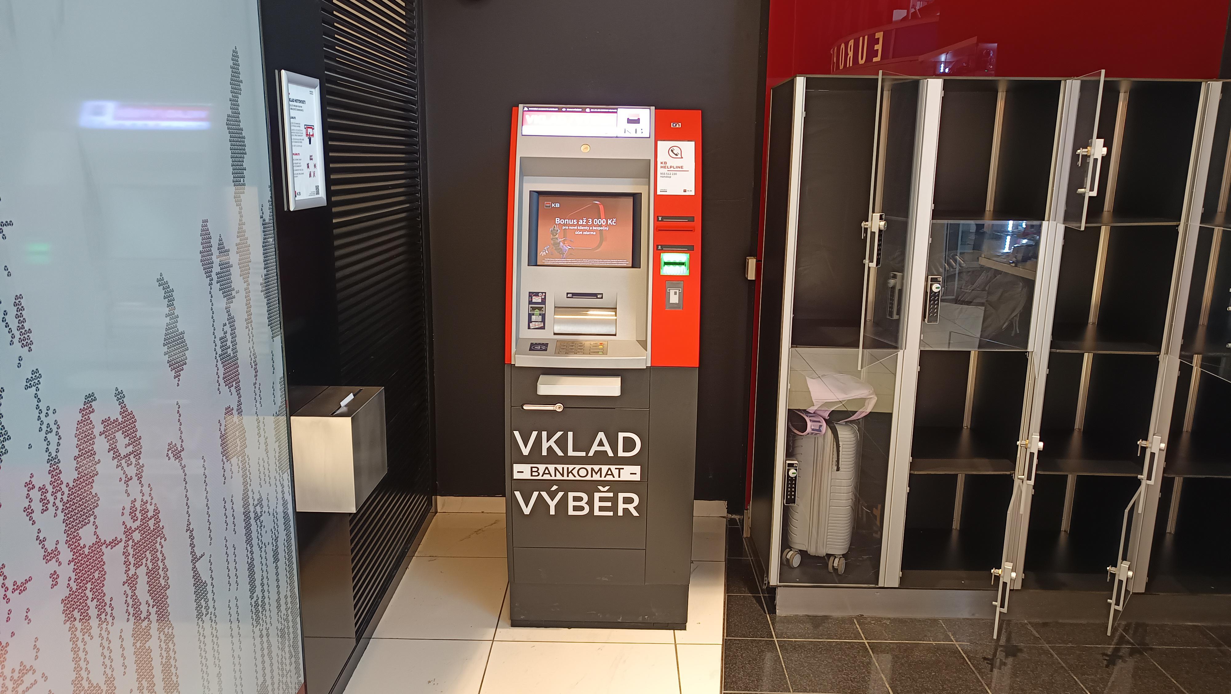Bankomat Komerční banky