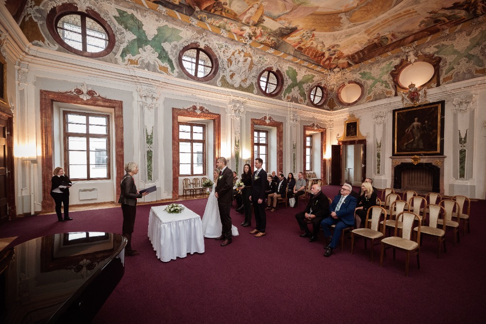 Svatba v Břevnovském klášteře foto 4