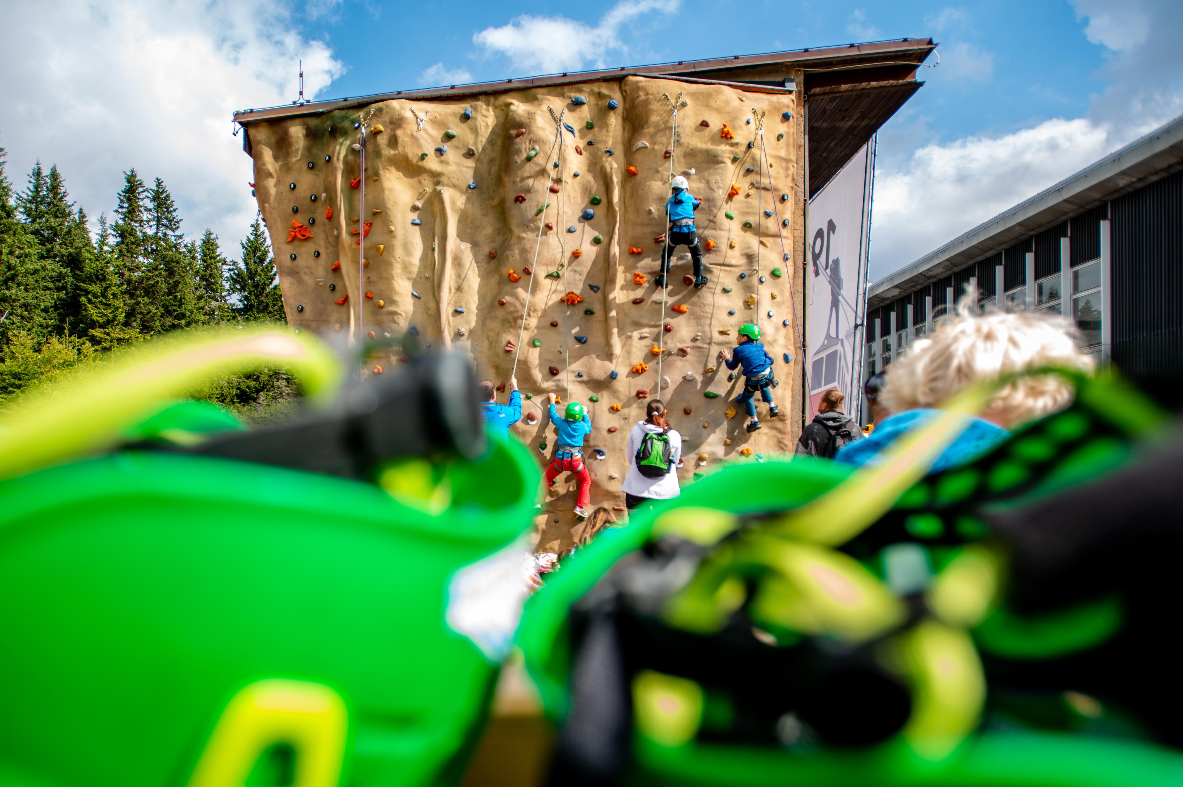 Lezecká stěna Černá hora