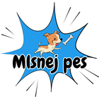 Logo obchodu Mlsnej pes