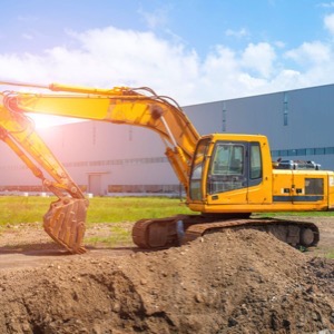 Production of construction equipment
