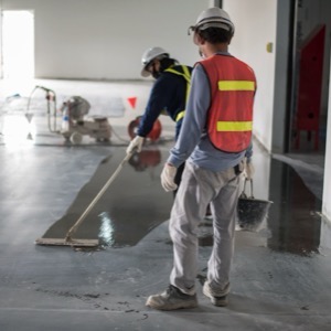 Pokládání litých, průmyslových a betonových podlah