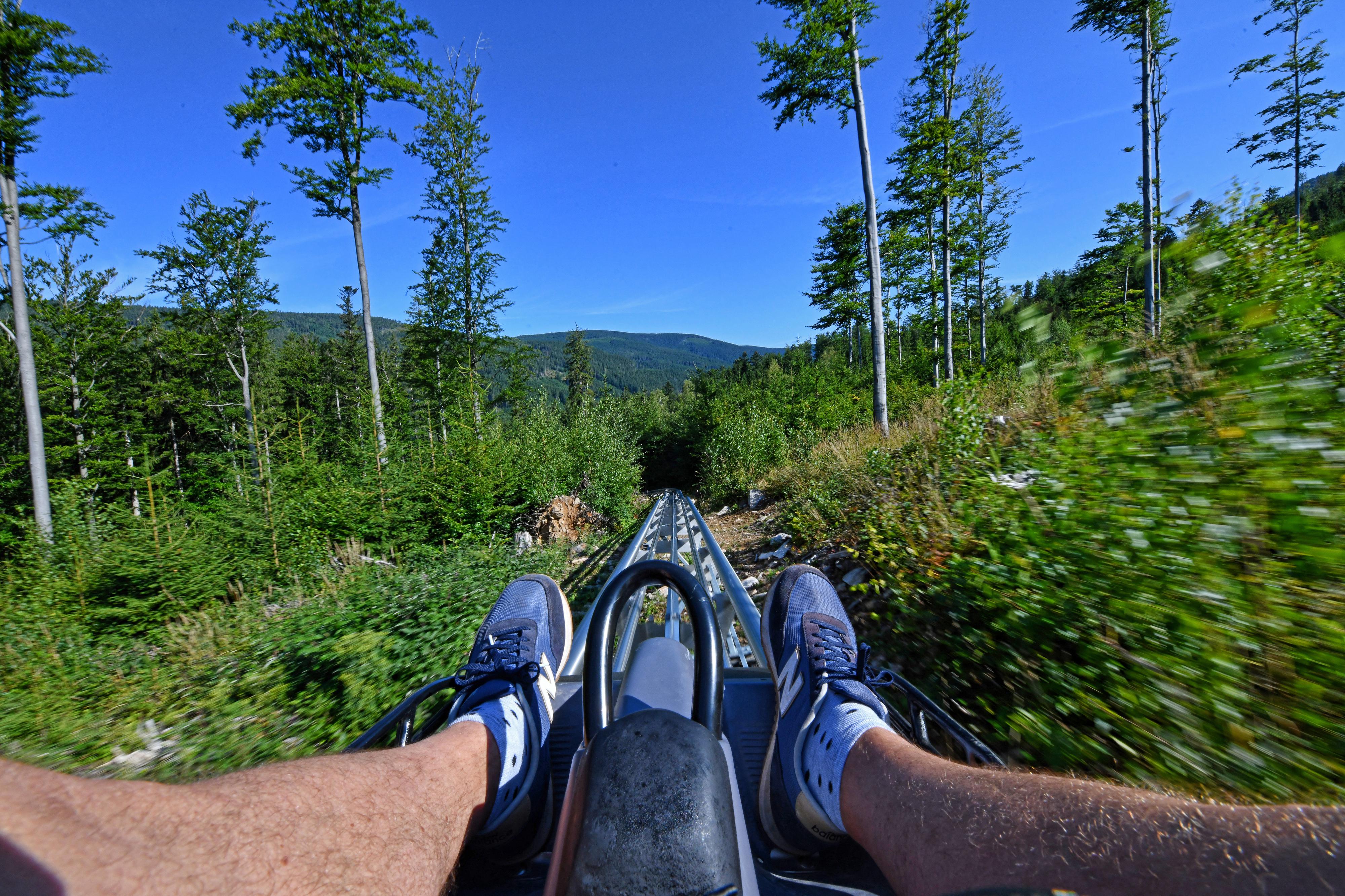 Mamutí horská dráha Dolní Morava foto 6