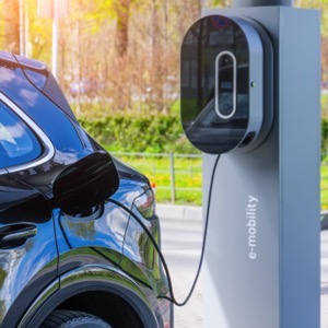 Electric car charging stations