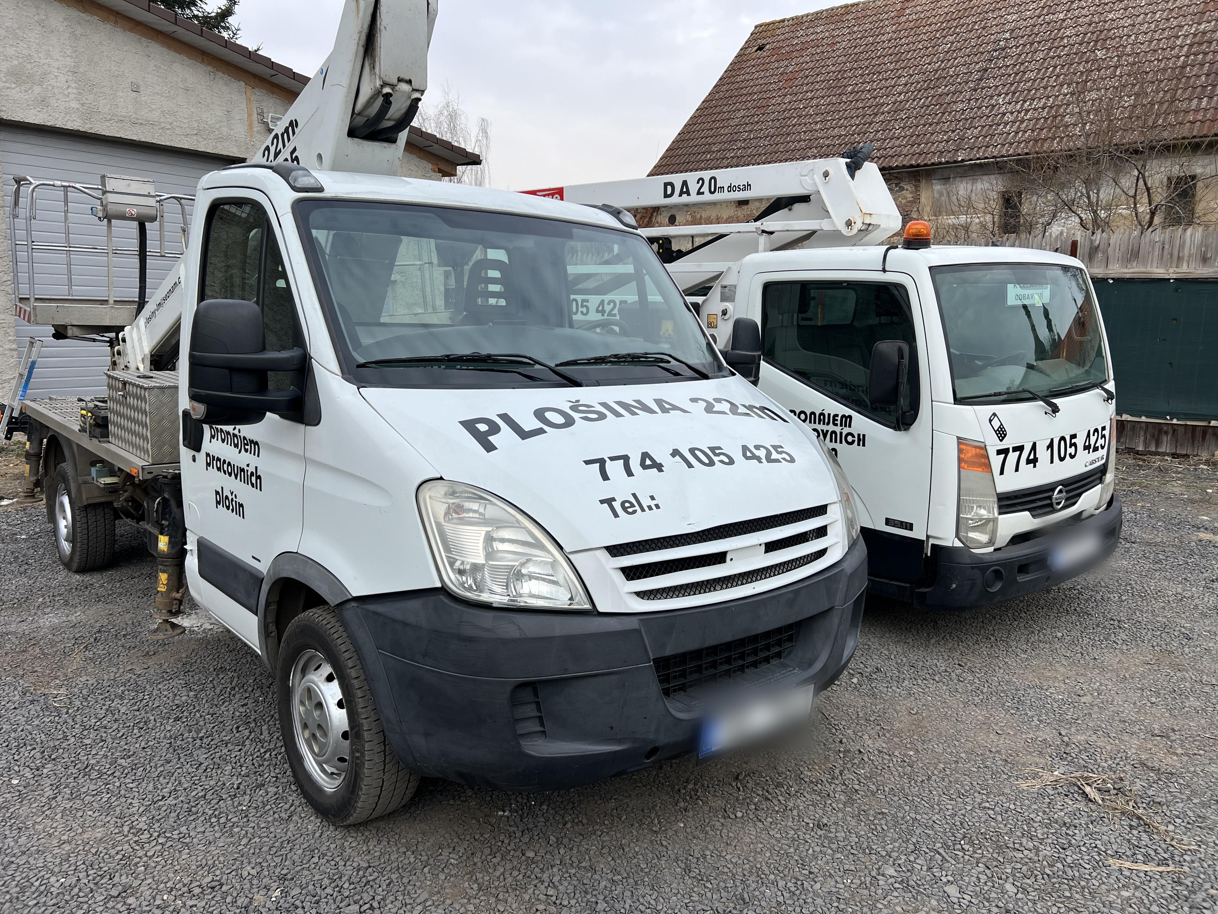 Pronájem plošin Lukáš Musil foto 2