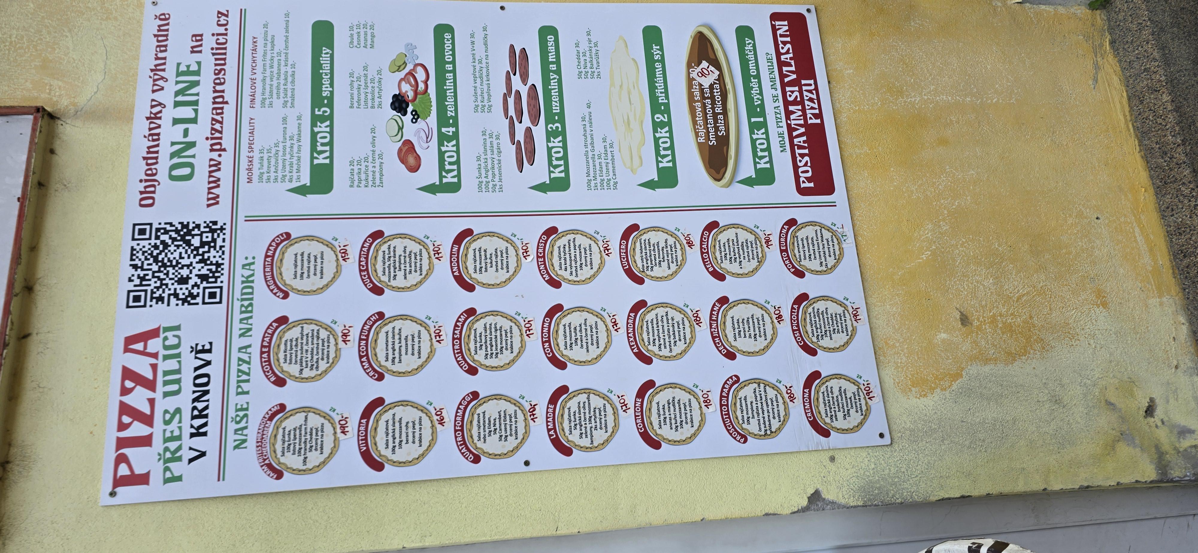 Pizza přes ulici foto 6