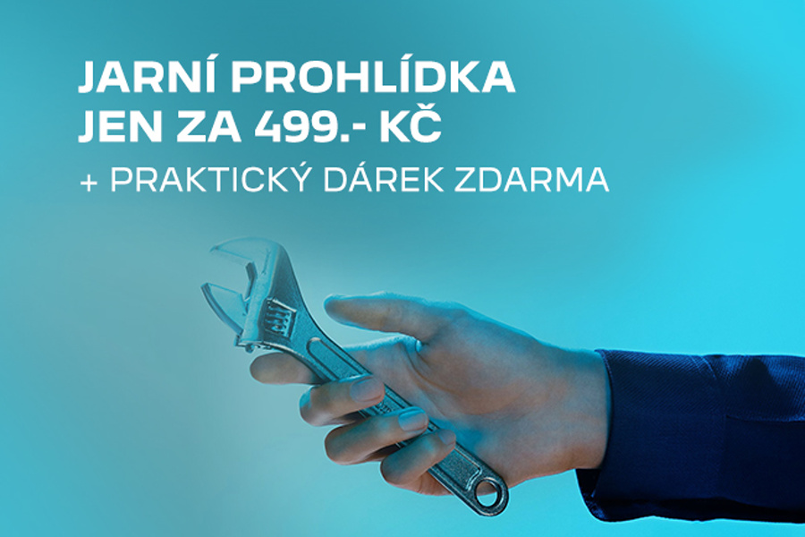 Jarní prohlídka za 499.- Kč a praktický dárek