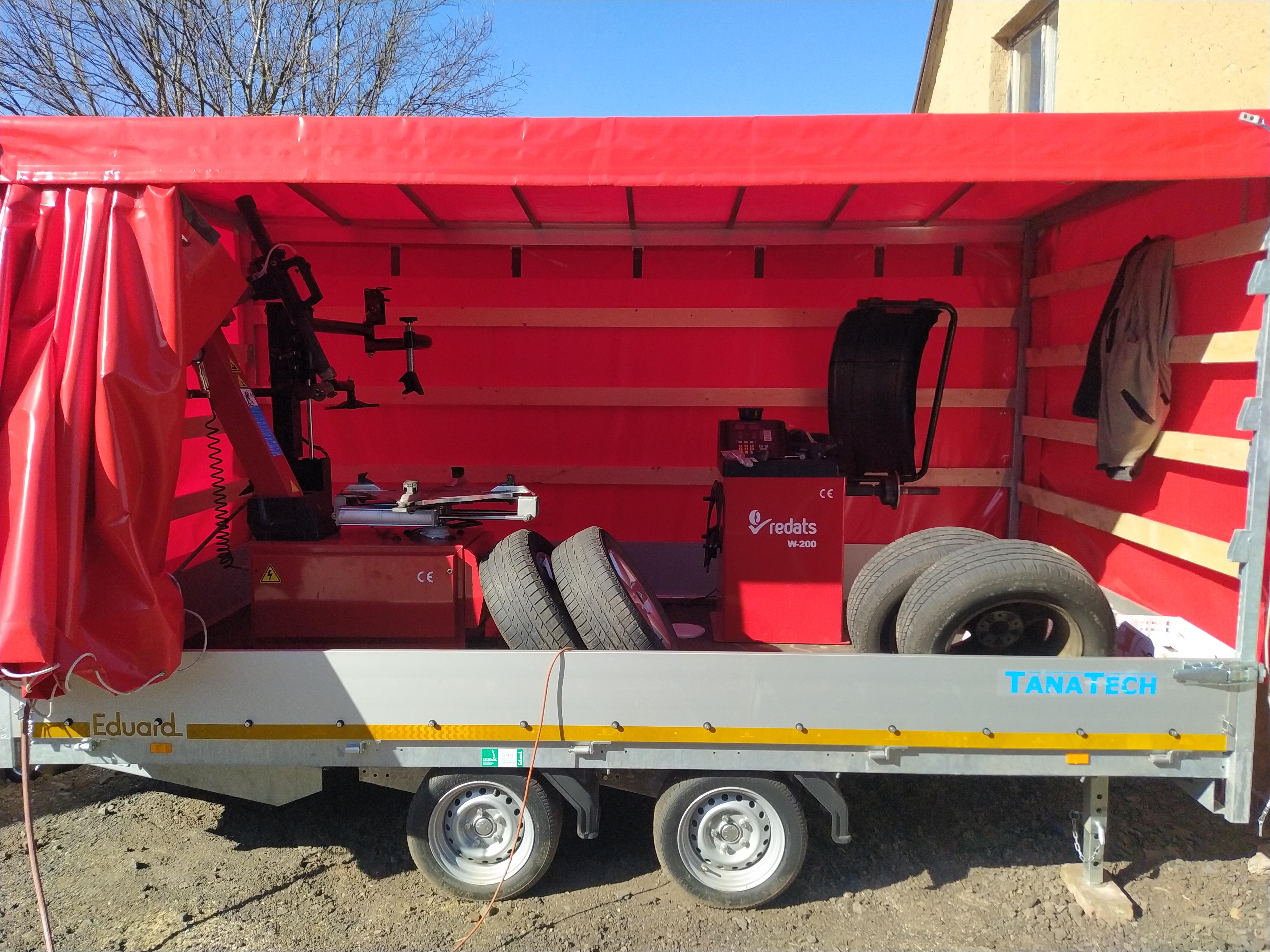 Mobilní pneuservis, nákladní doprava Gregor