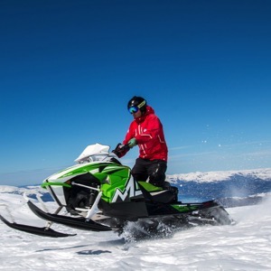 Sellers of snow scooters