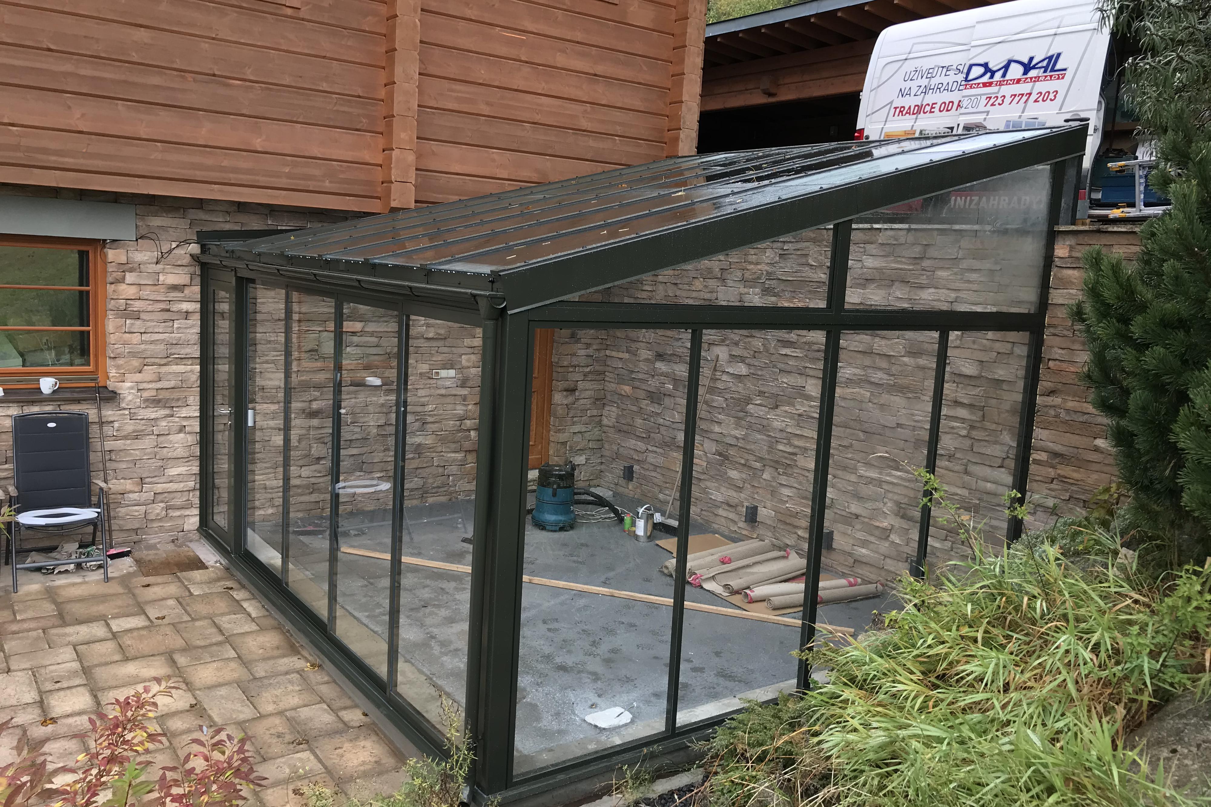 Hliníkové konstrukce zimních zahrad