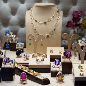 Sellers of costume jewellery