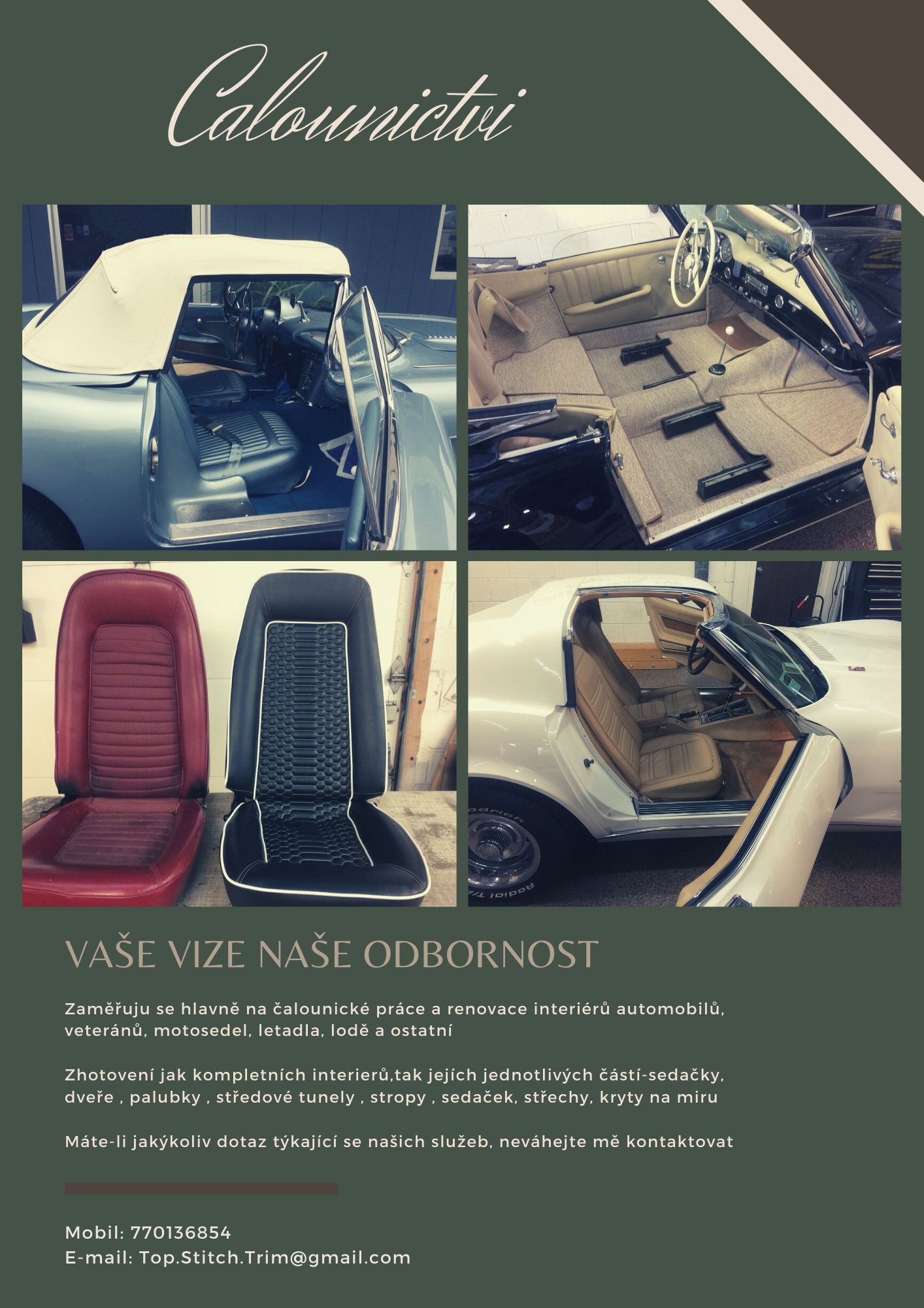 Autočalounictví Kevin Salik foto 2