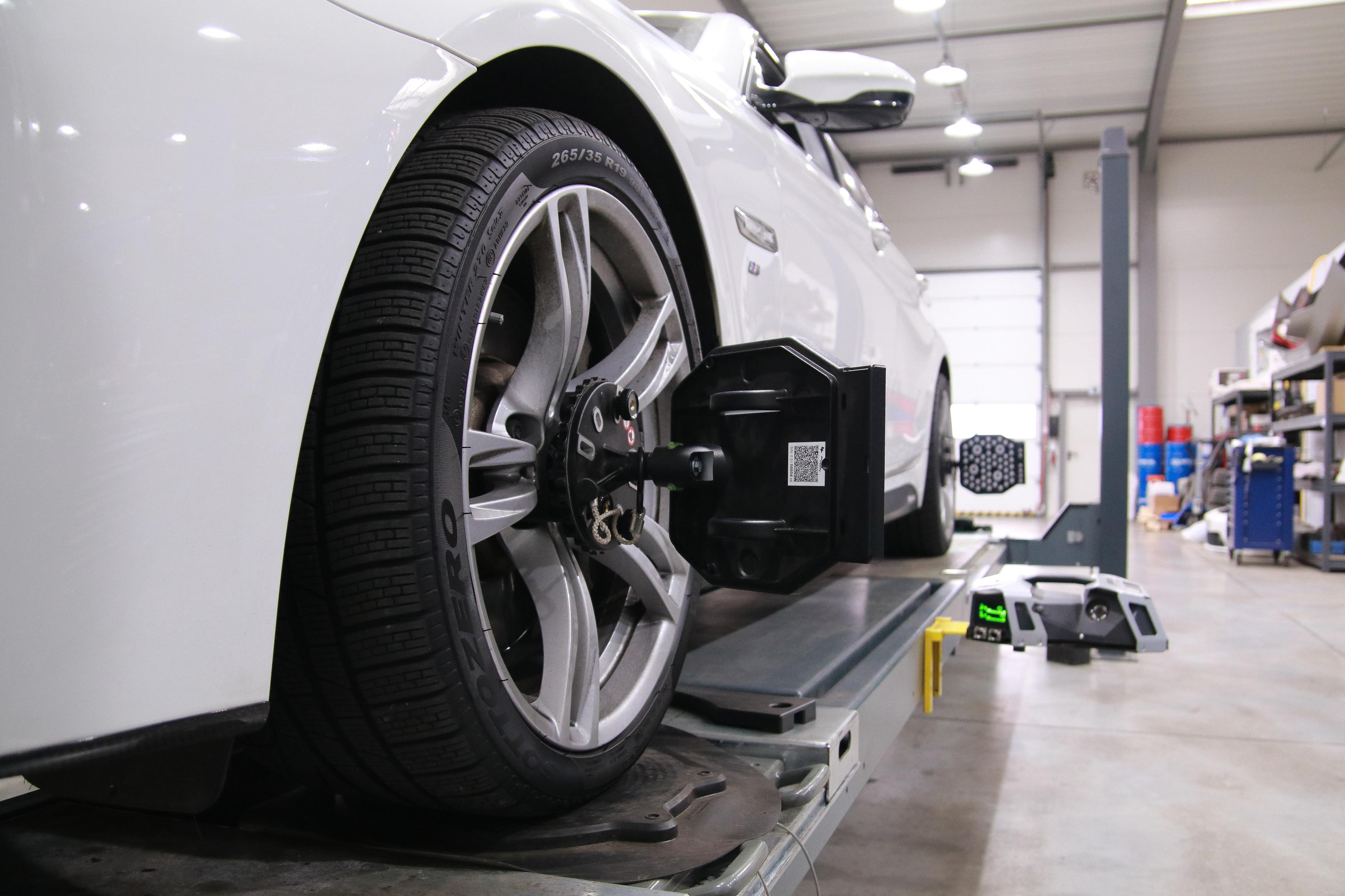 Seřízení geometrie kol