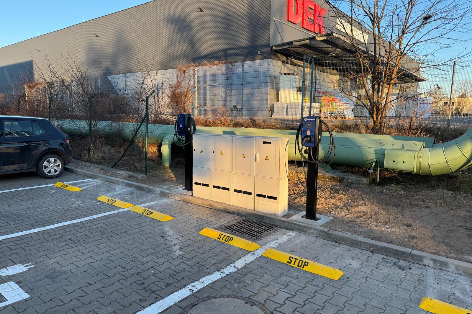 Dobíjecí stanice EURO CHARGE