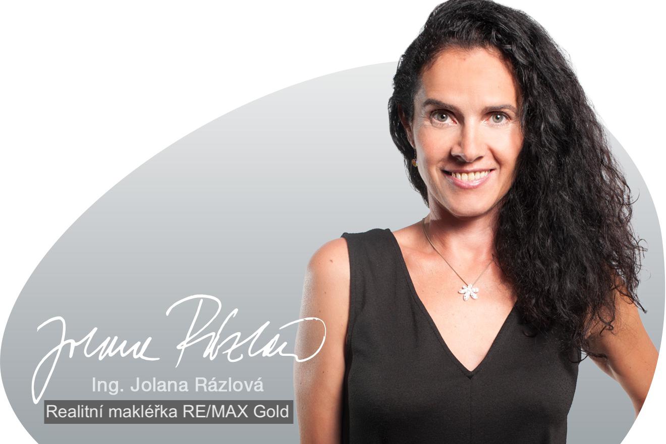 Ing. Jolana Rázlová, realitní makléřka RE/MAX Gold