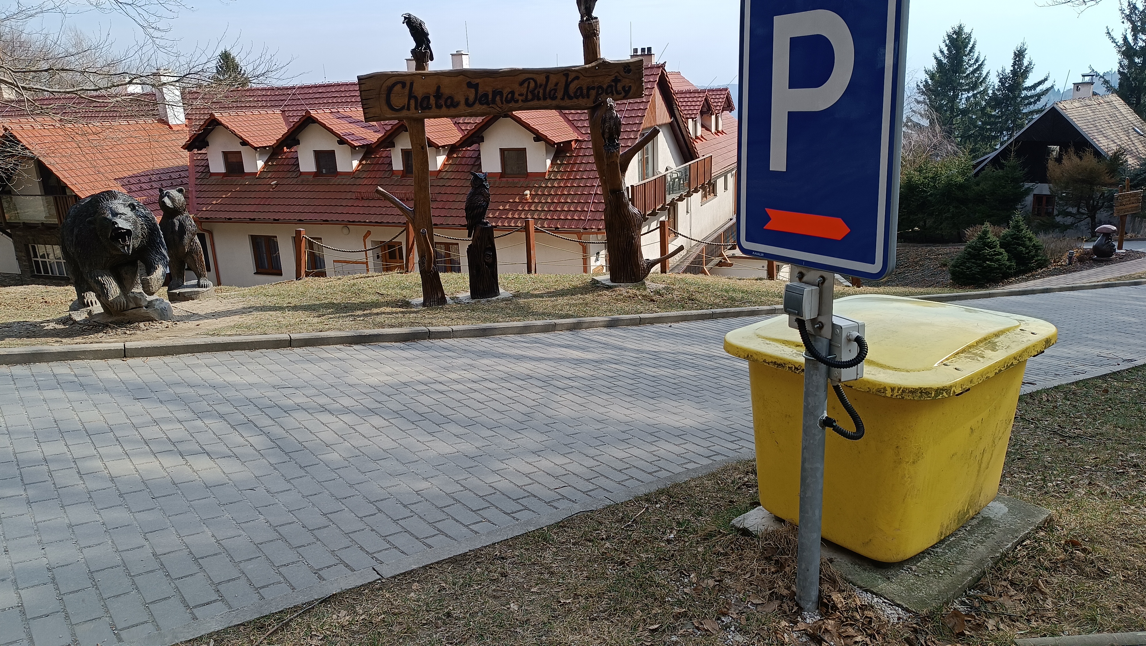 Nabíjecí stanice pro elektrokola Wellness Chata Jana