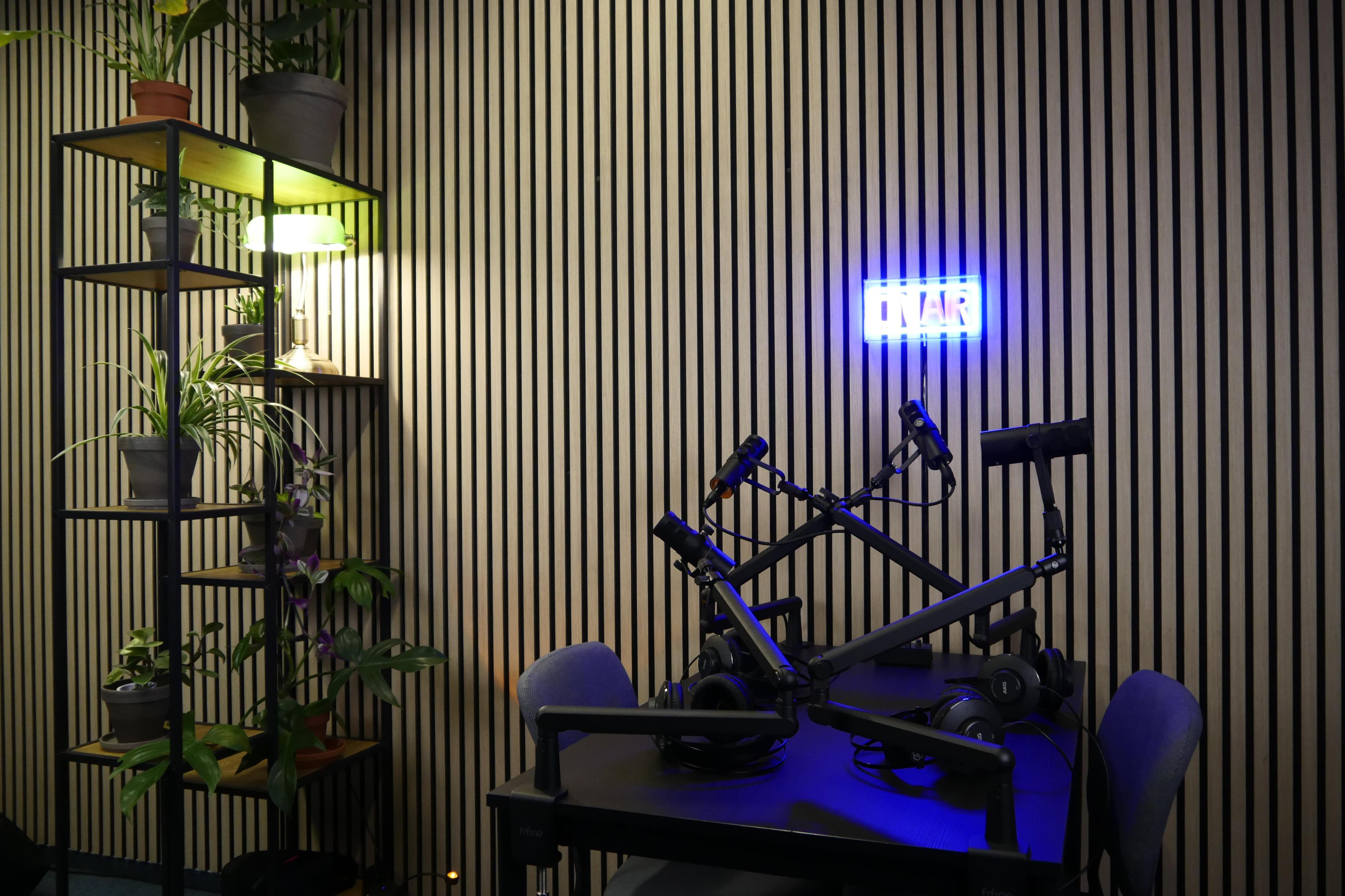 Podcastové Studio Podcasteria