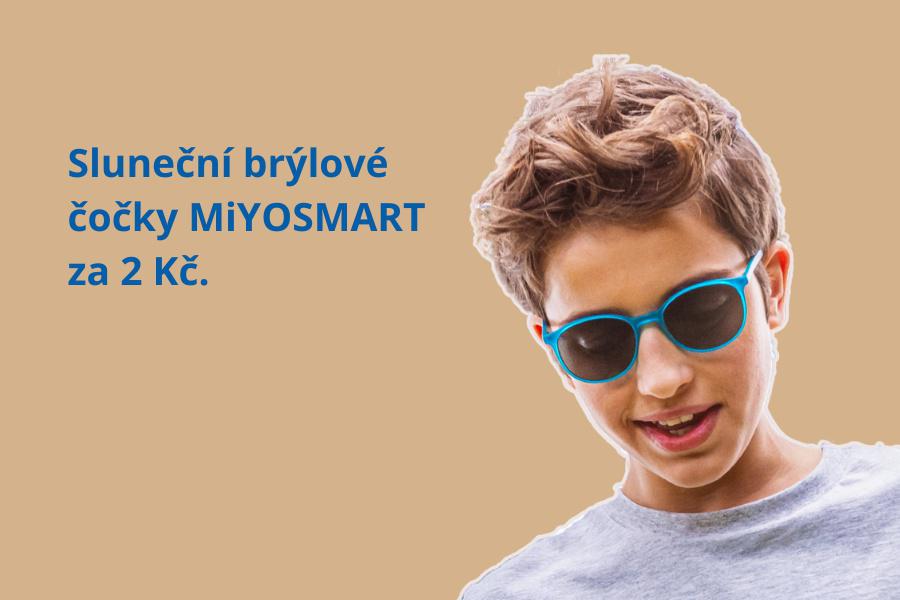 Akce 1+1 (dioptrické + sluneční) na MiYOSMART