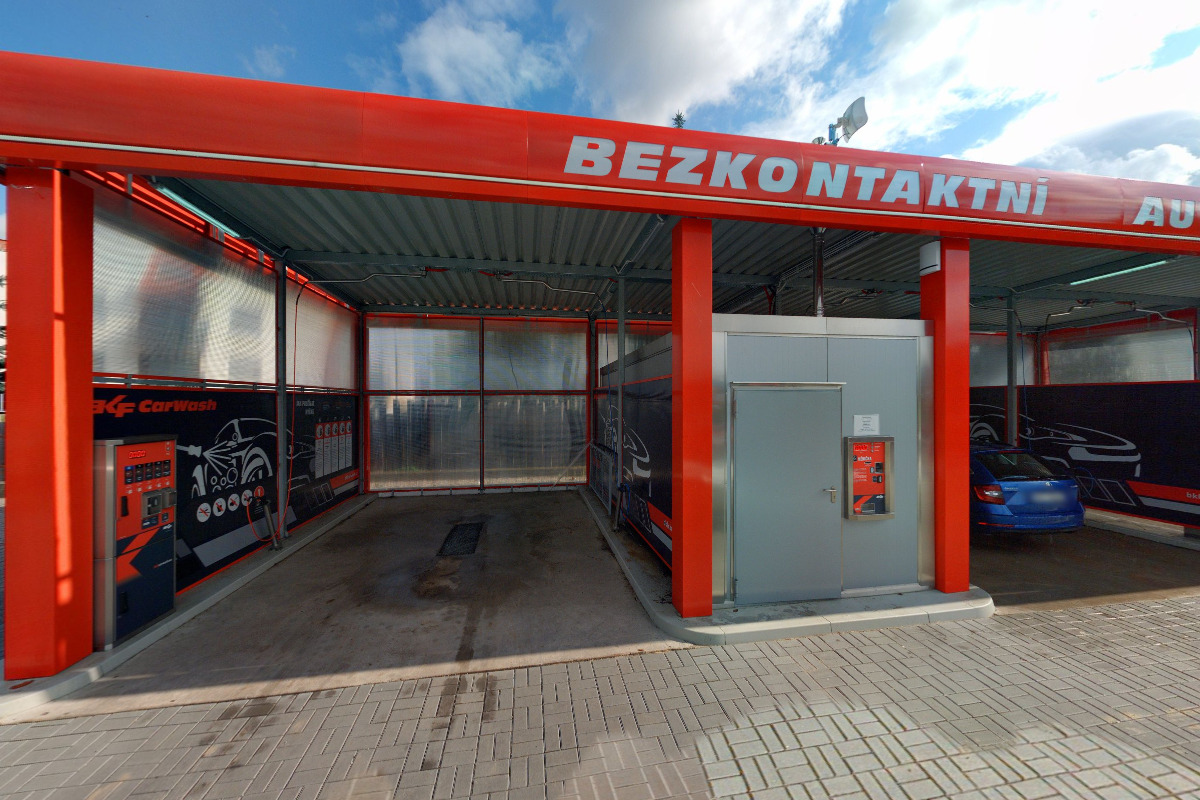 Bezkontaktní automyčka Telč-Staré Město
