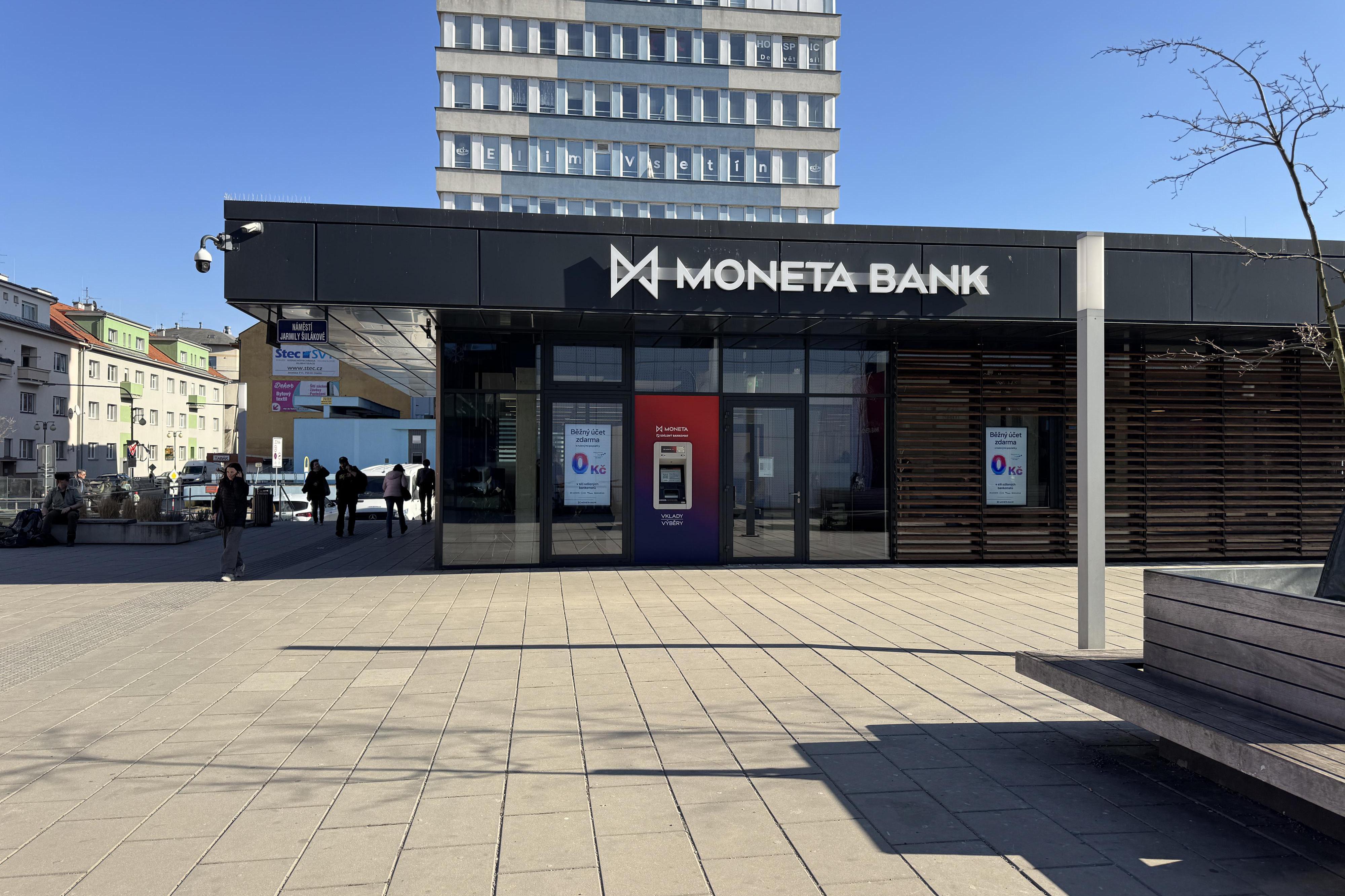 Bankomat MONETA Money Bank vkladový