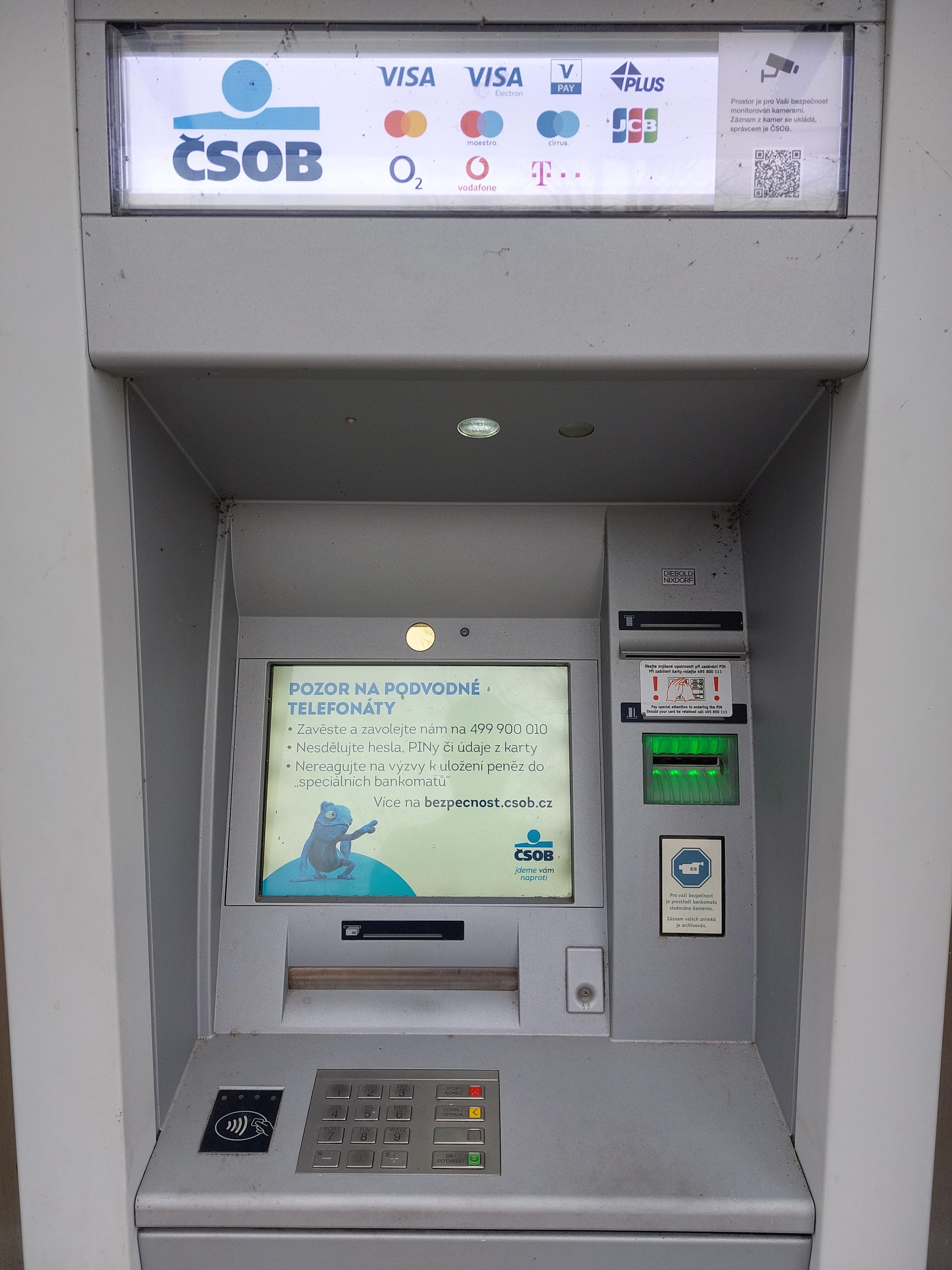 Bankomat ČSOB foto 2