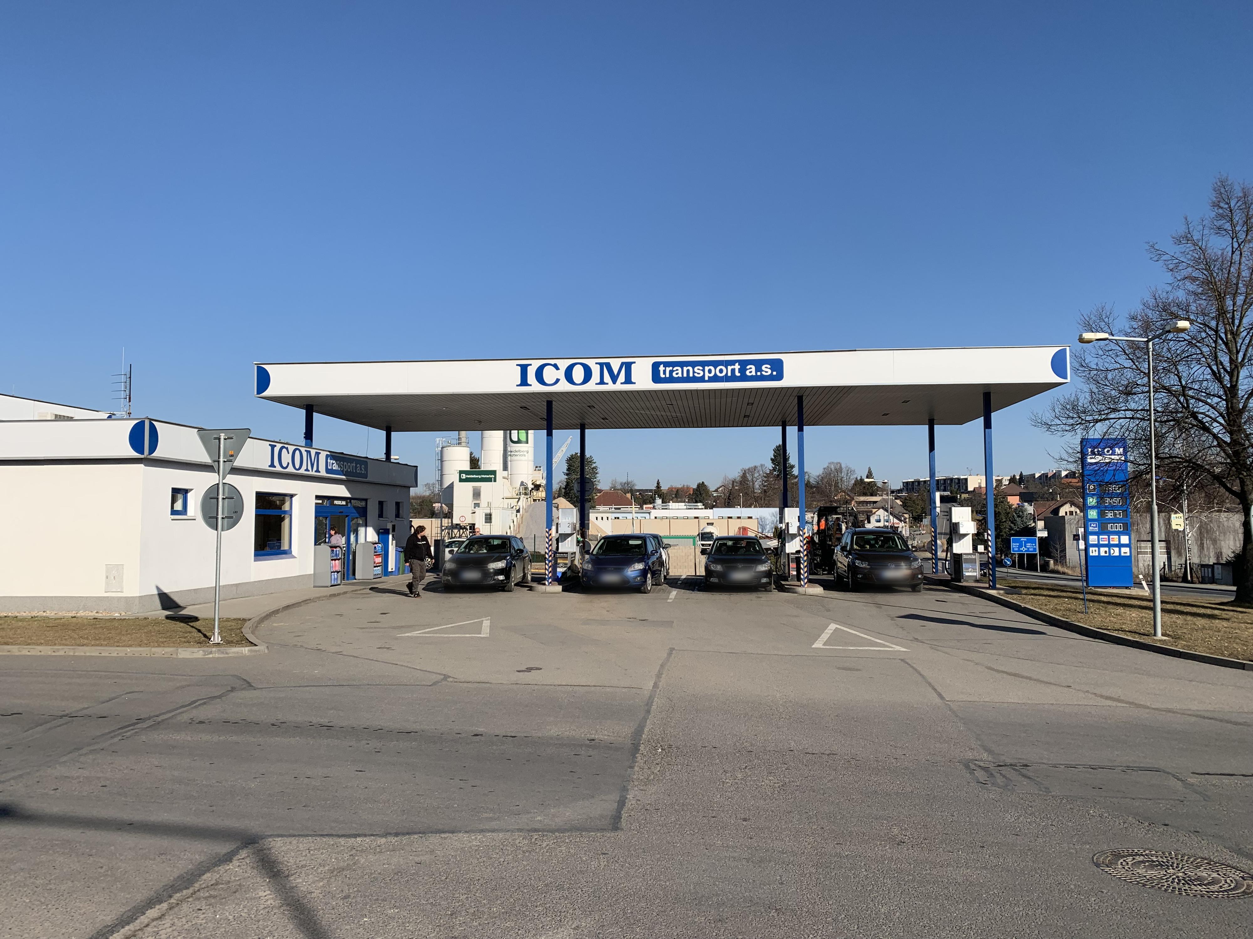 Čerpací stanice ICOM transport a.s.